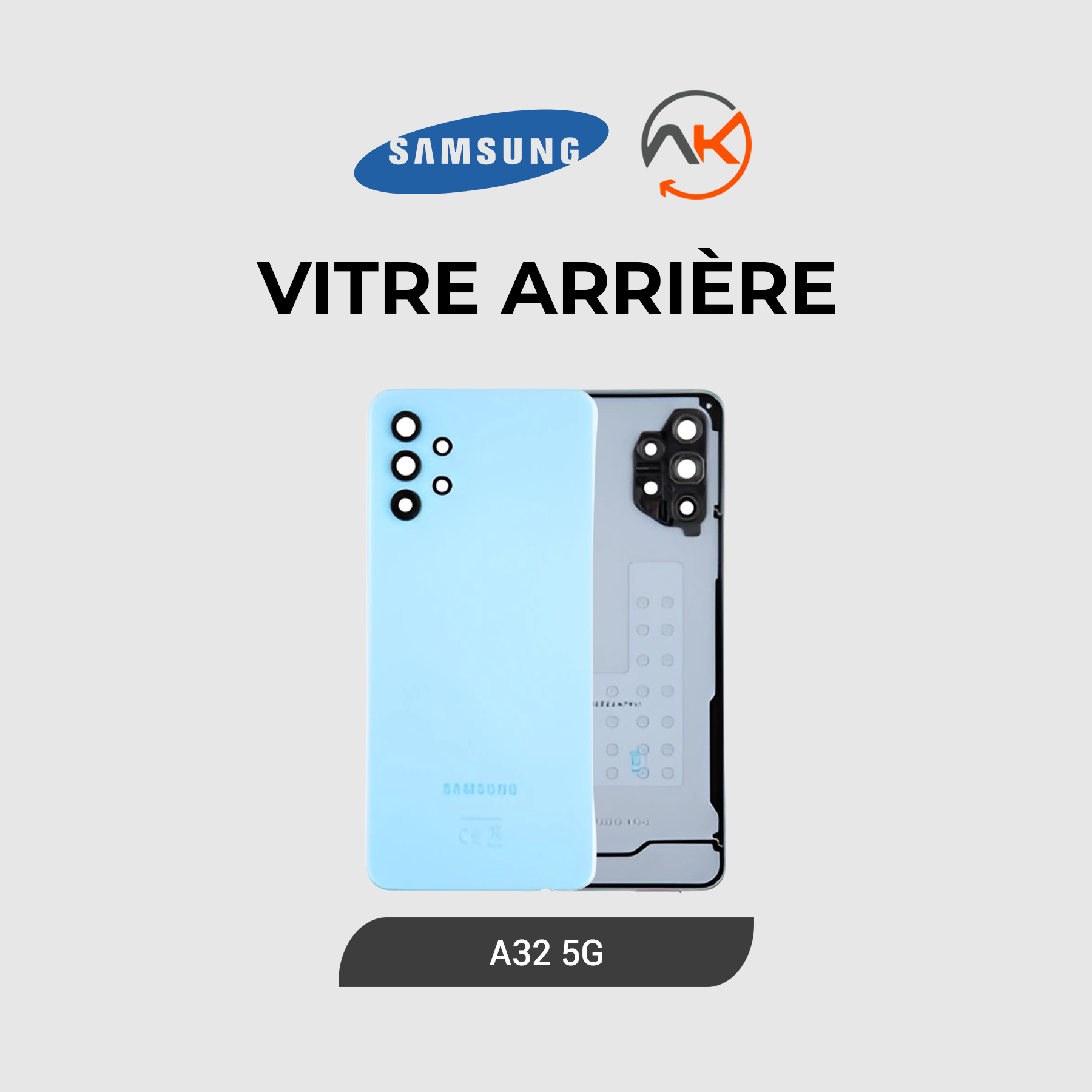 Back Glass Galaxy A32 (5G)