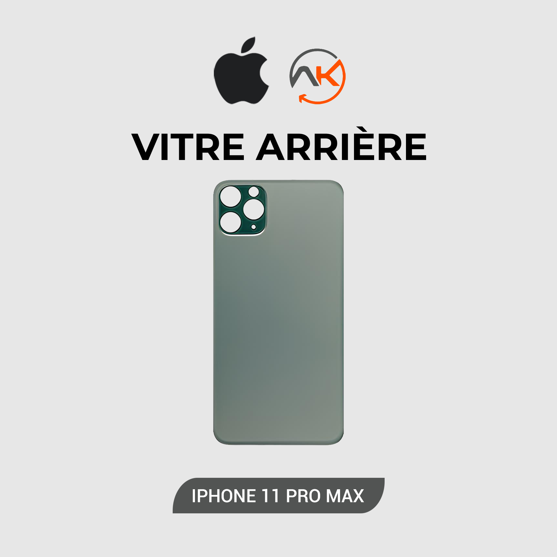 Back Glass Iphone 11 Pro Max