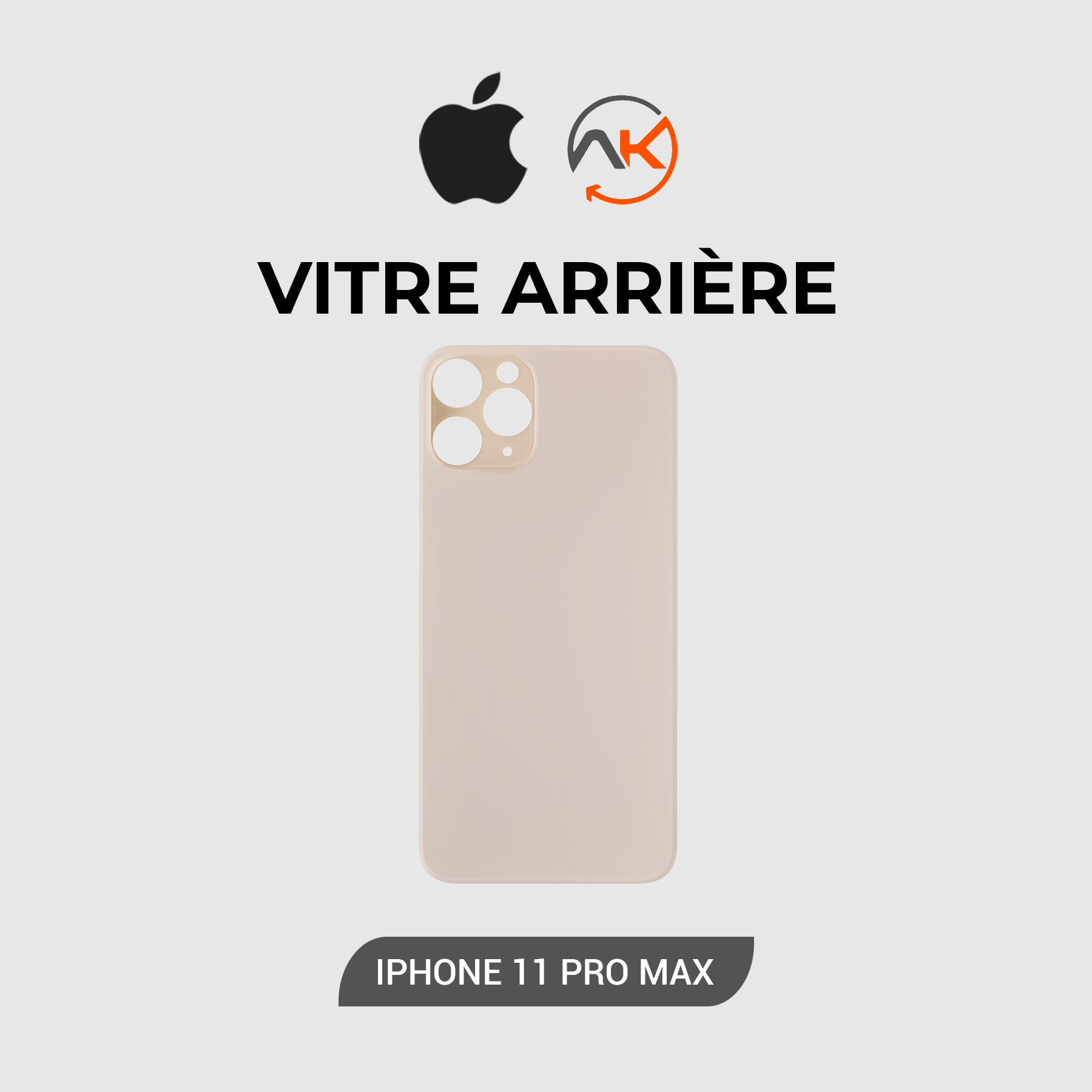 Back Glass Iphone 11 Pro Max