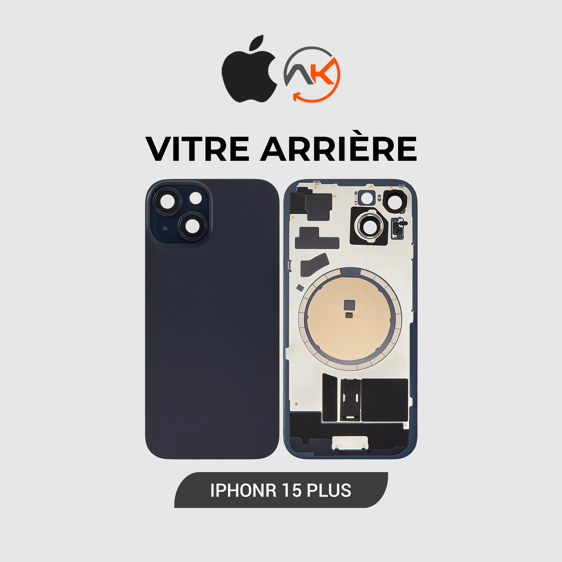 Back Glass Iphone 15 Plus