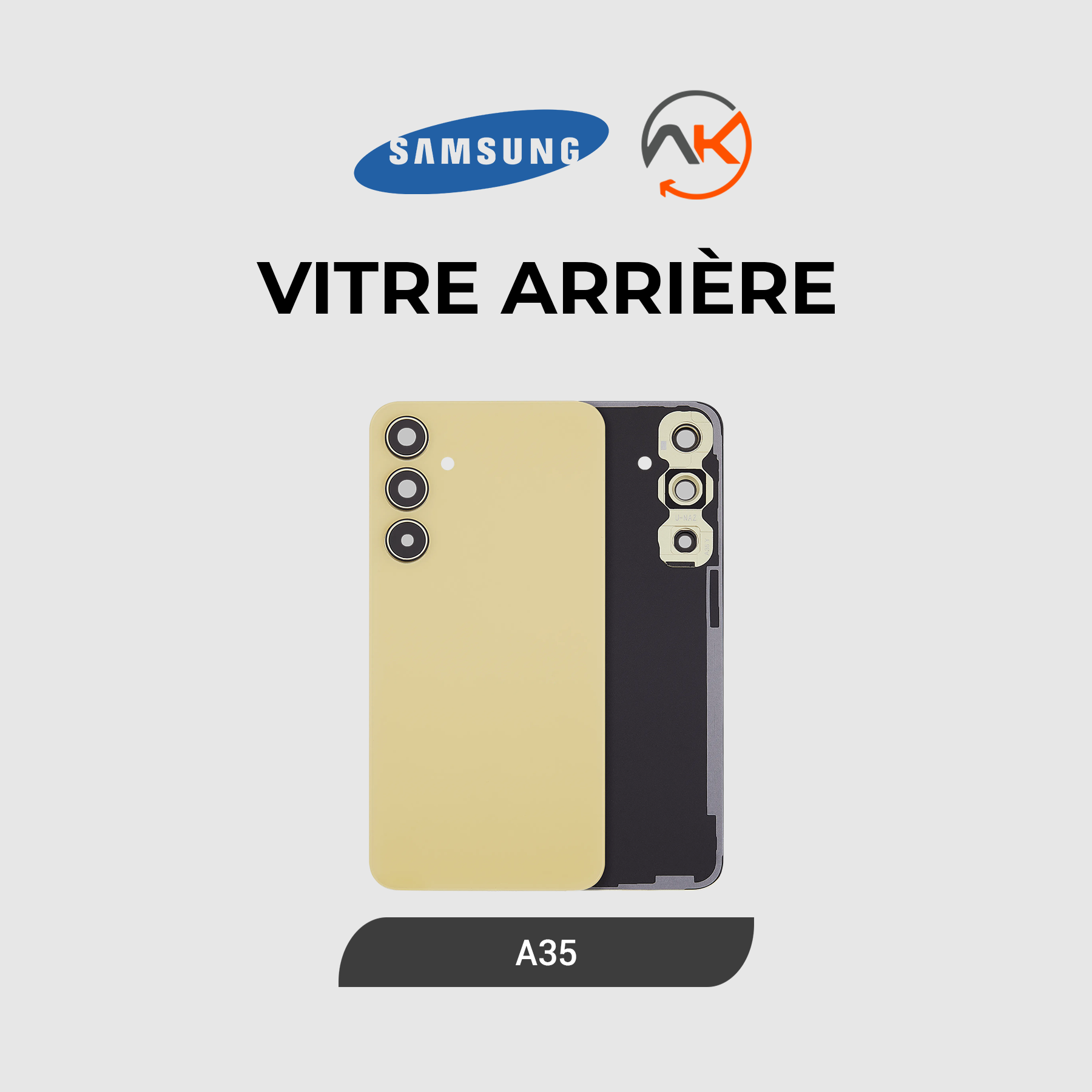 Back Glass Galaxy A35