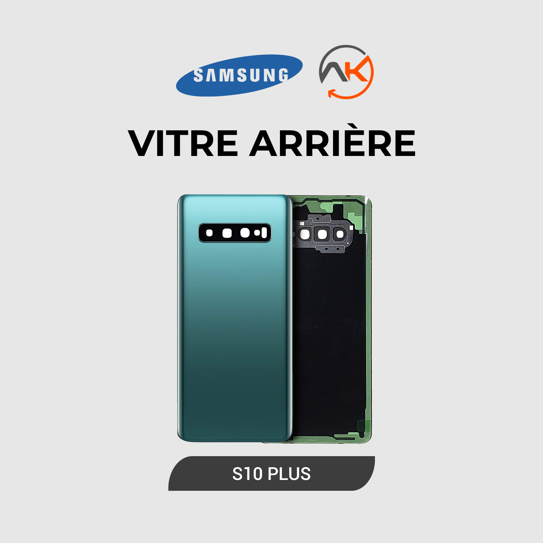 Back Glass Galaxy S10 Plus