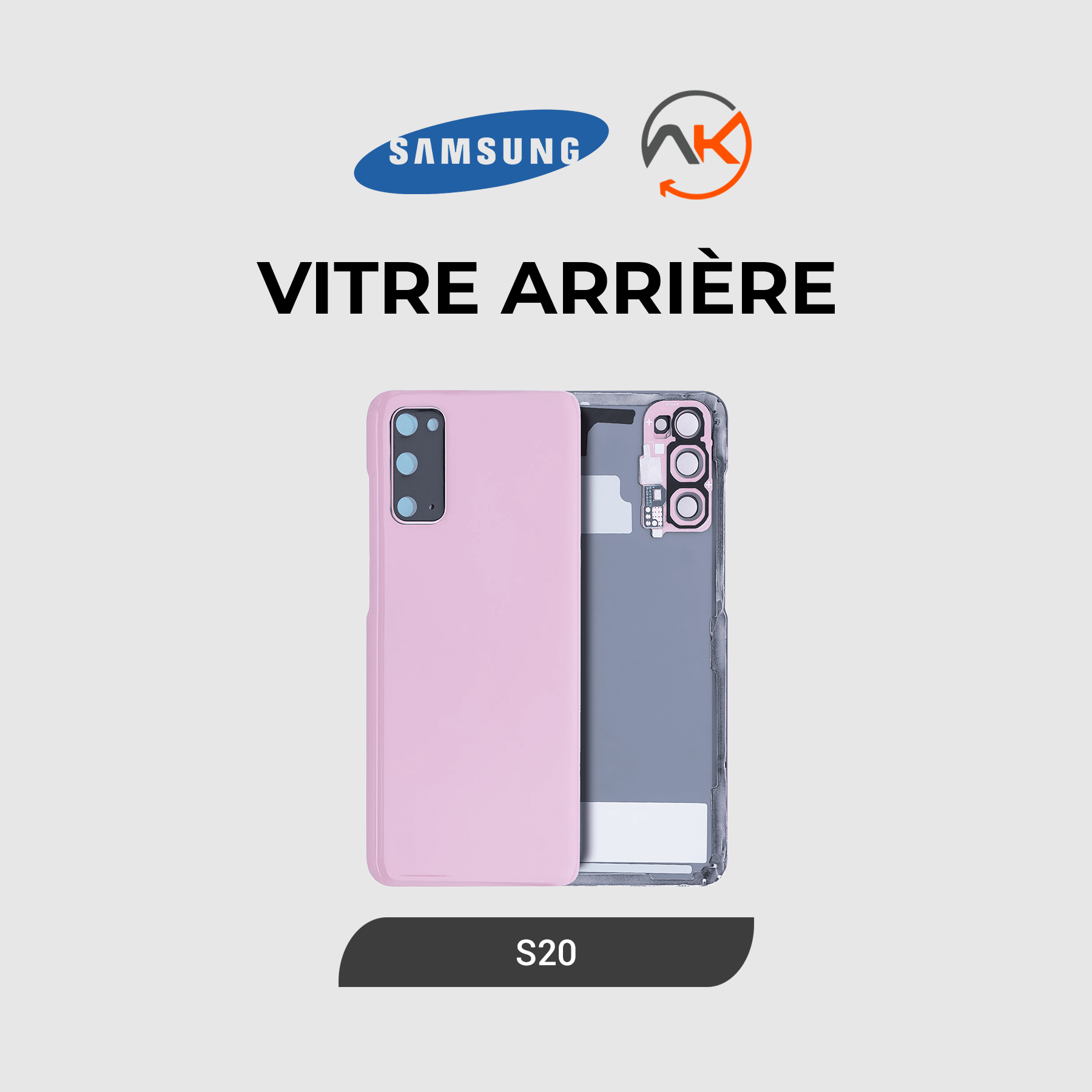 Back Glass Galaxy S20