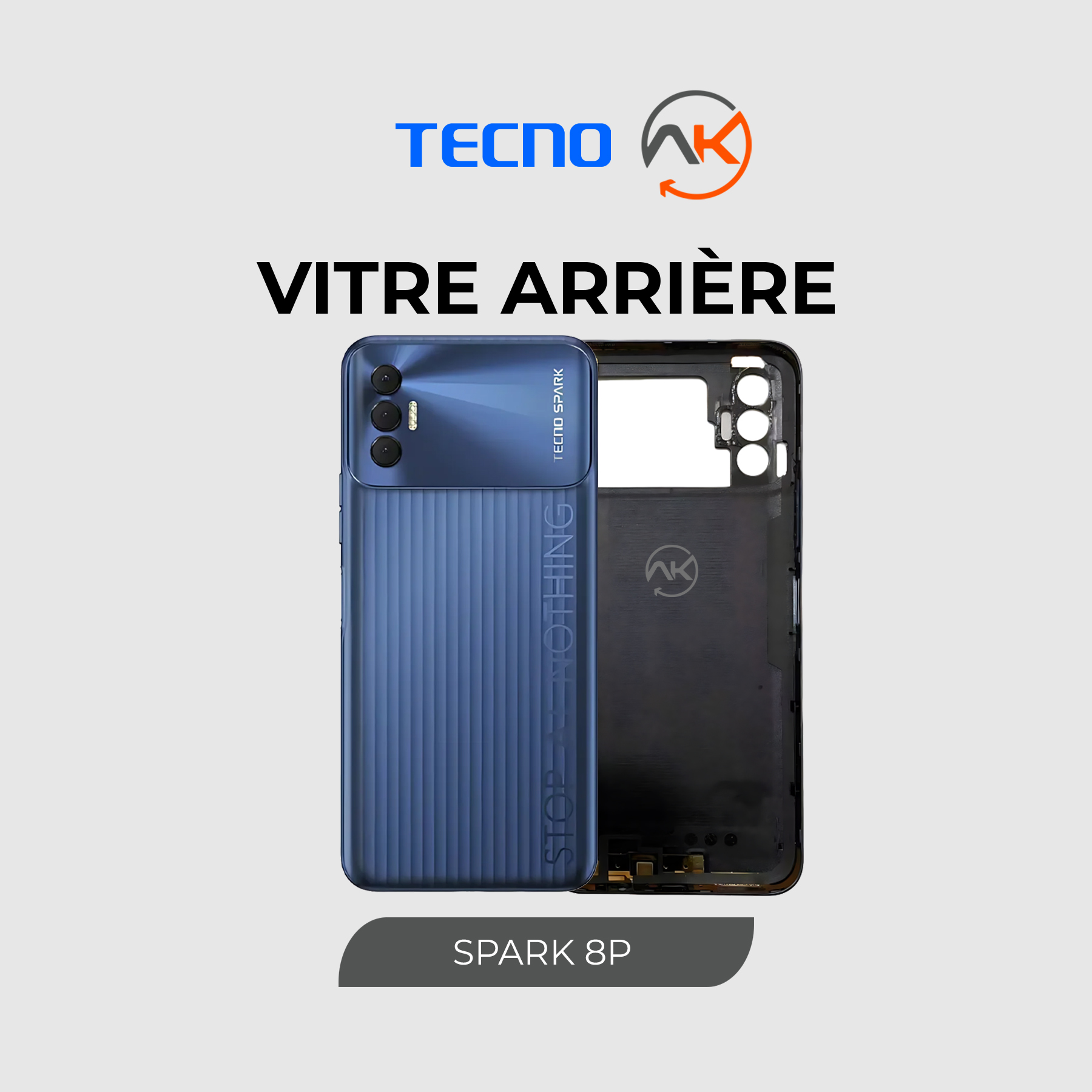 Housing Tecno Spark 8P