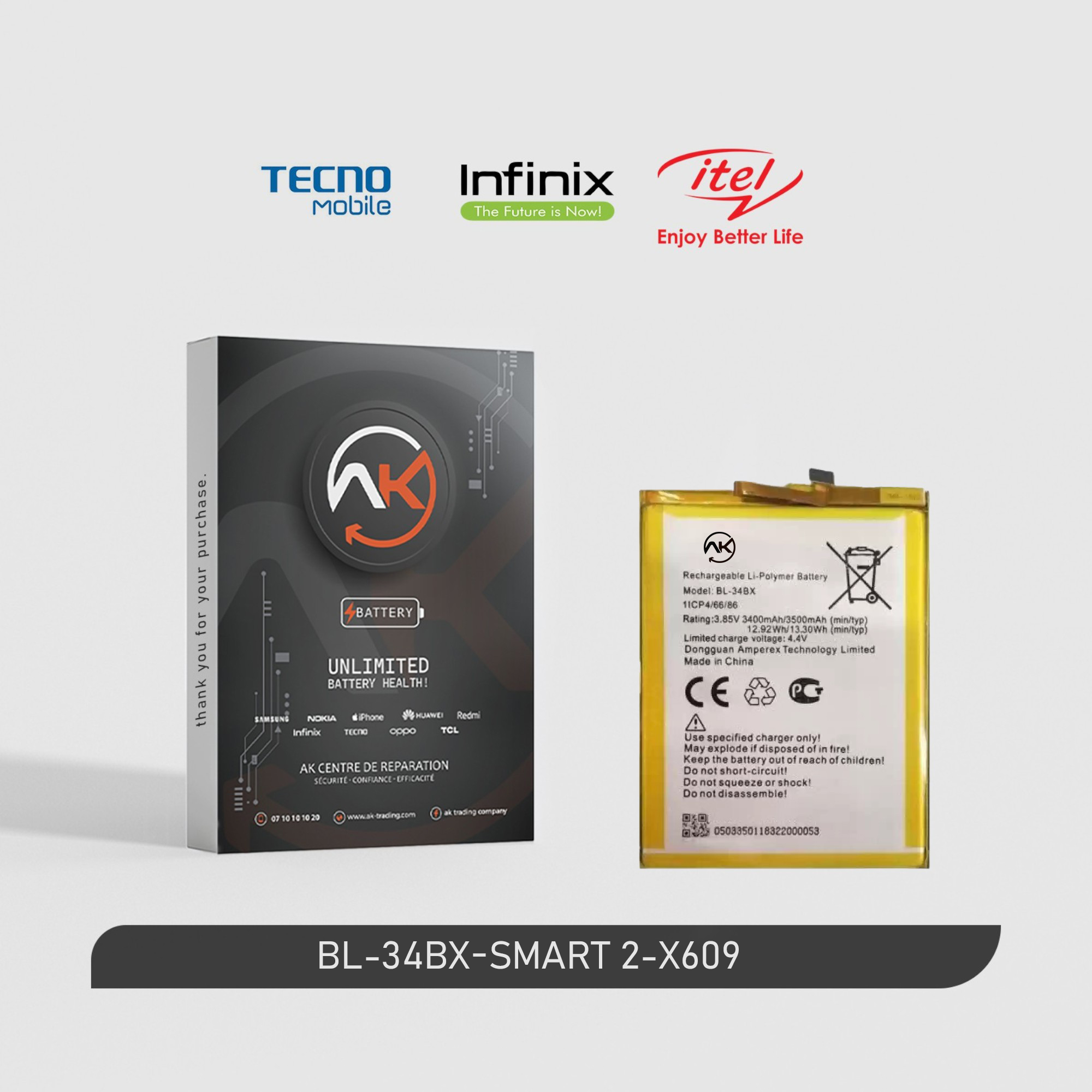 Battery BL-34BX