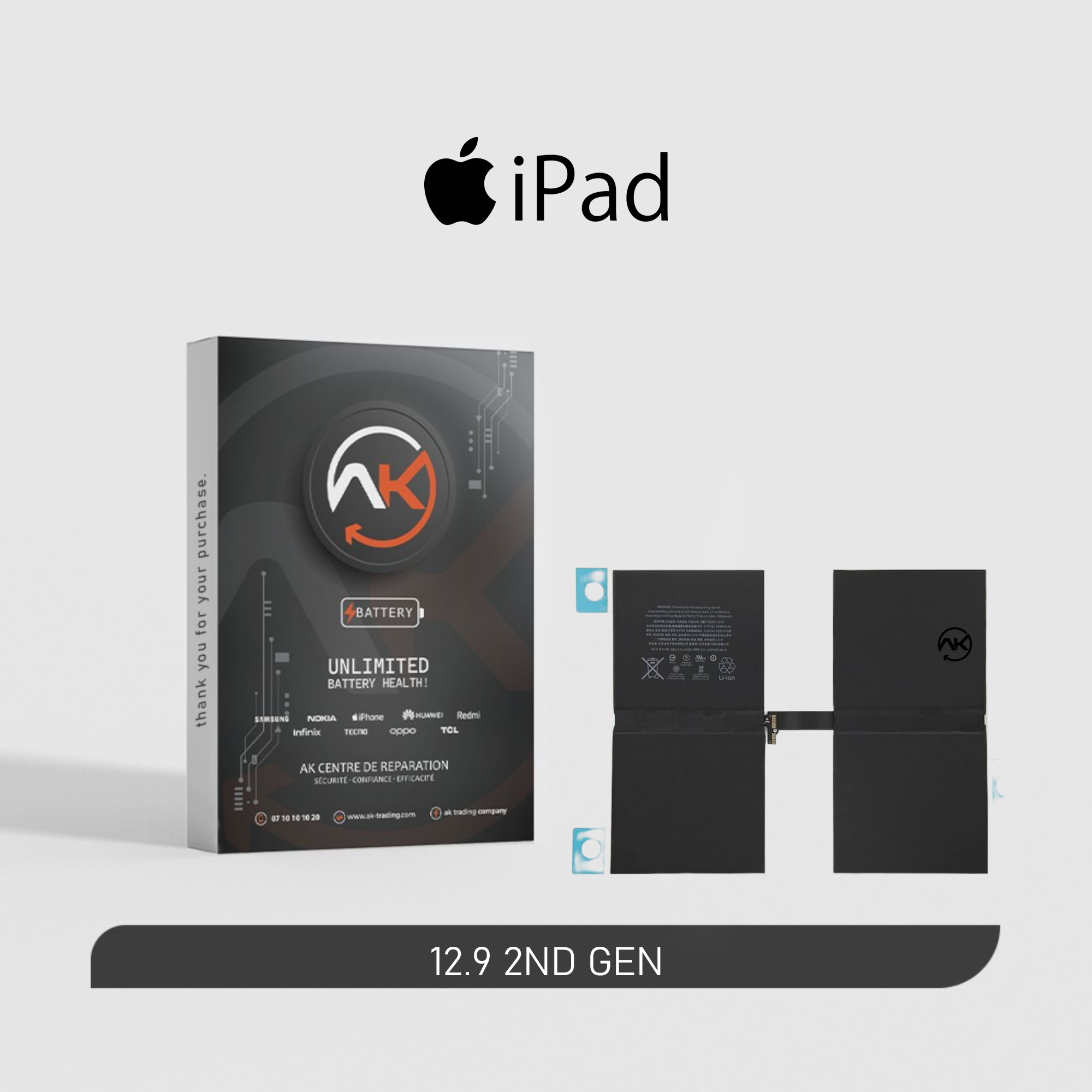 Battery Ipad 2nd Gen 12.9-inch