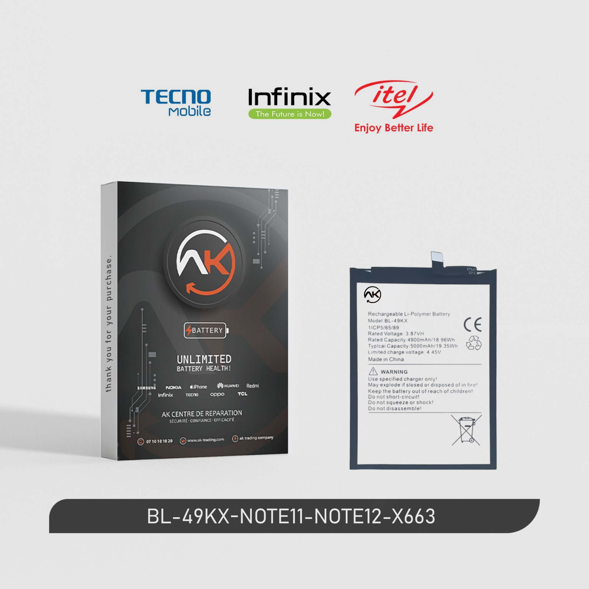 Battery BL-49KX