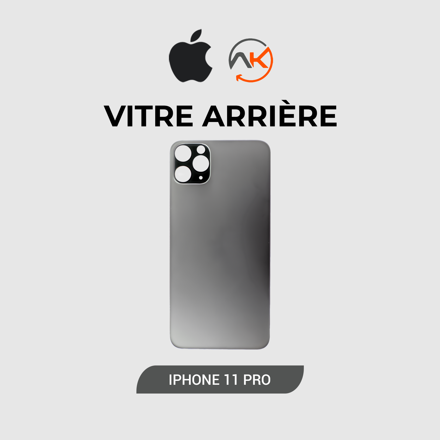 Back Glass Iphone 11 Pro