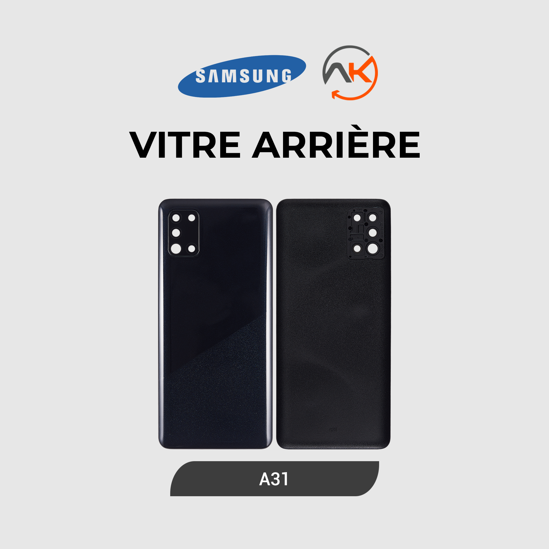 Back Glass Galaxy A31