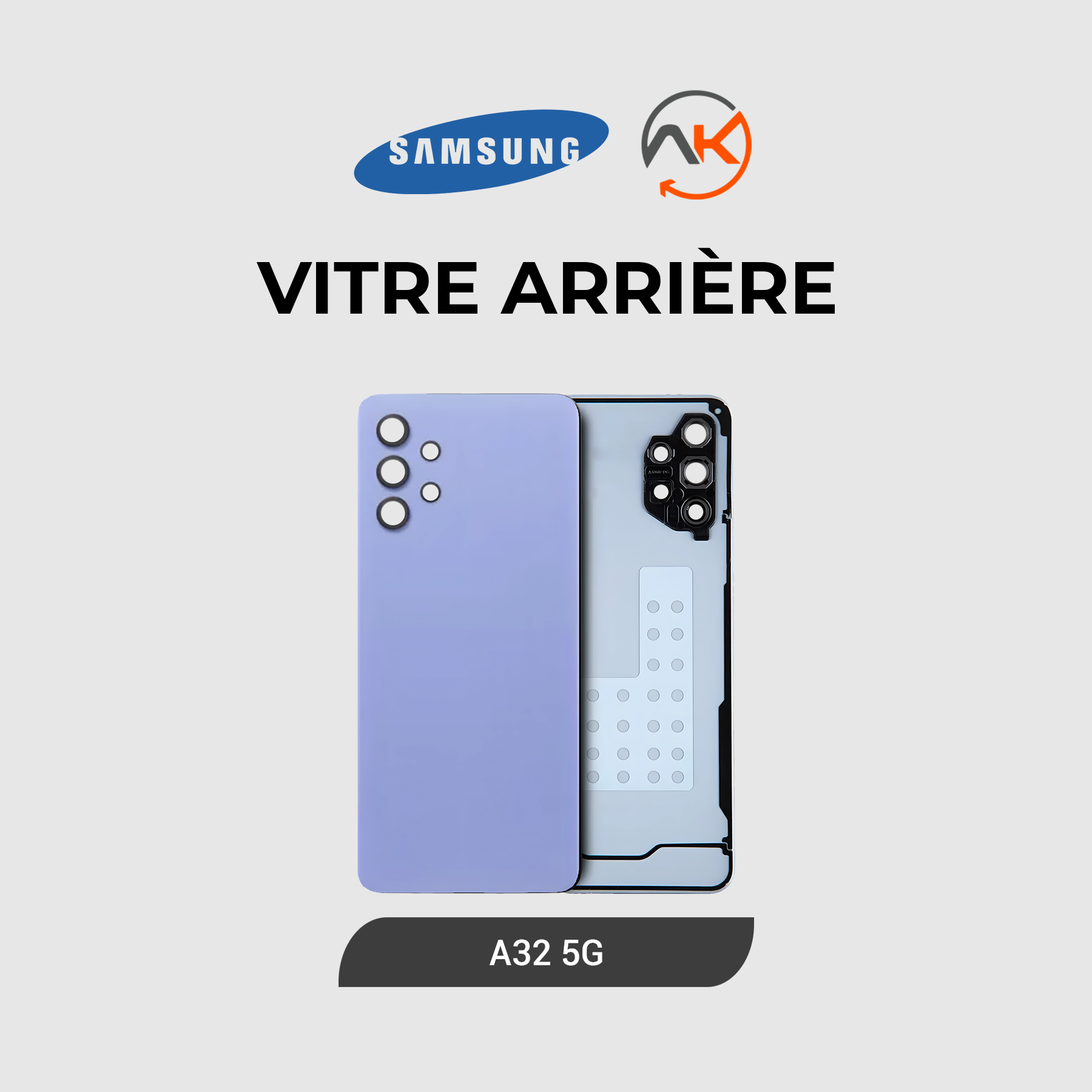 Back Glass Galaxy A32 (5G)