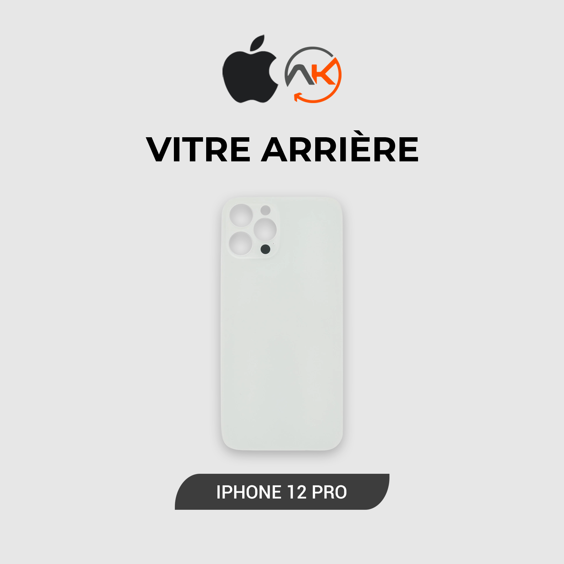 Back Glass Iphone 12 Pro