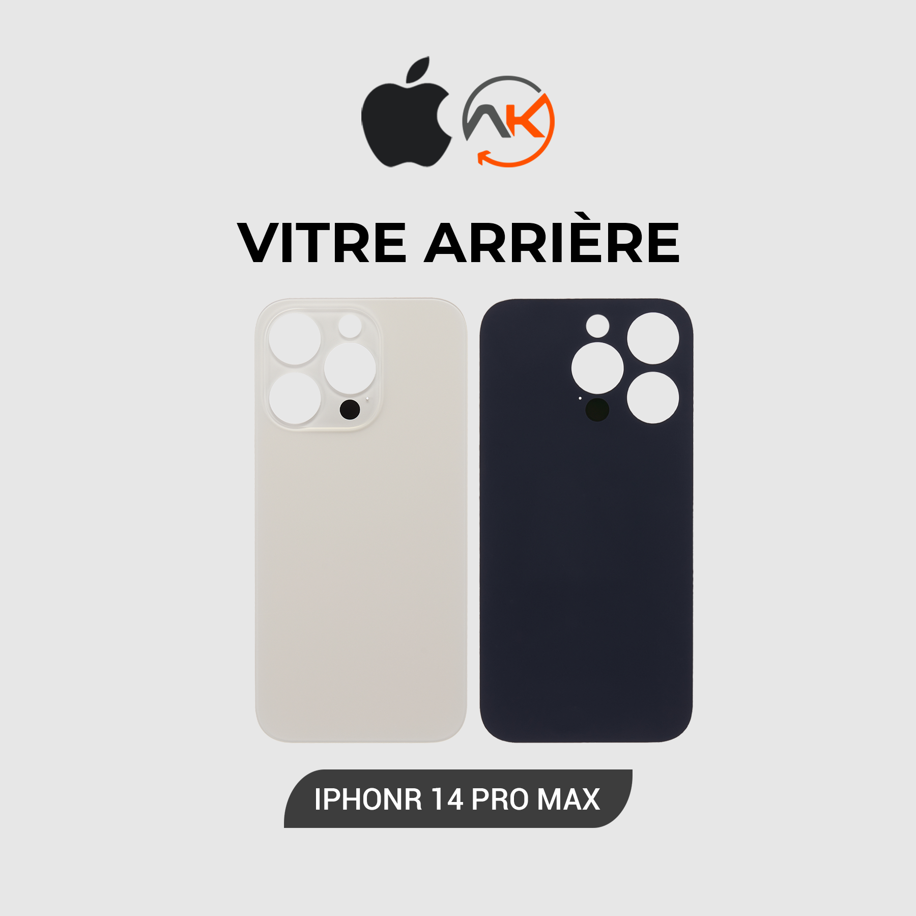 Back Glass Iphone 14 Pro Max