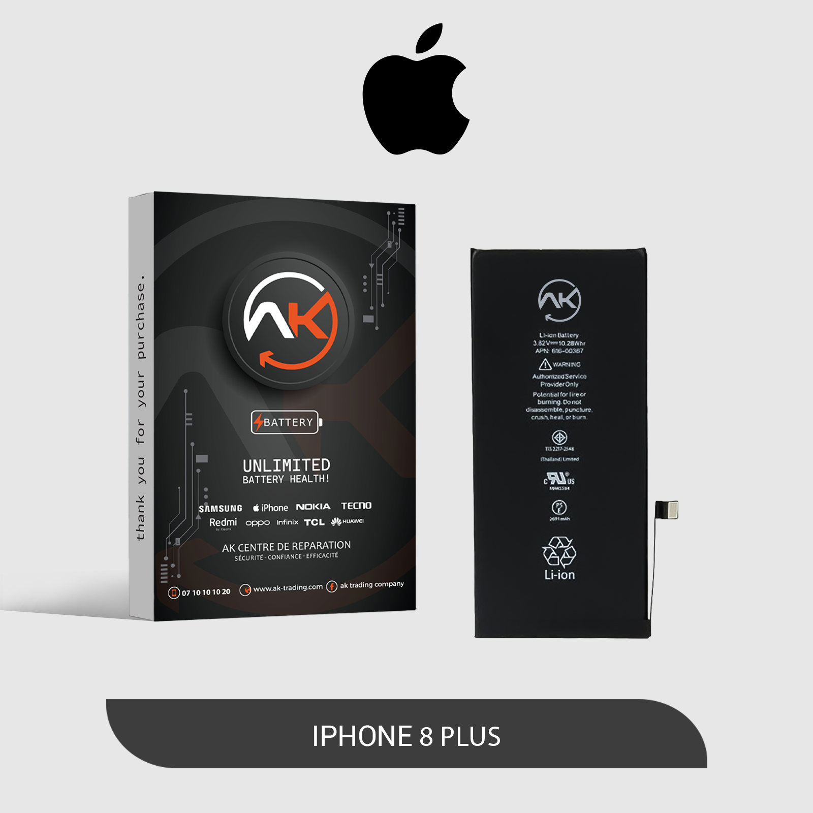 Battery Iphone 8 Plus