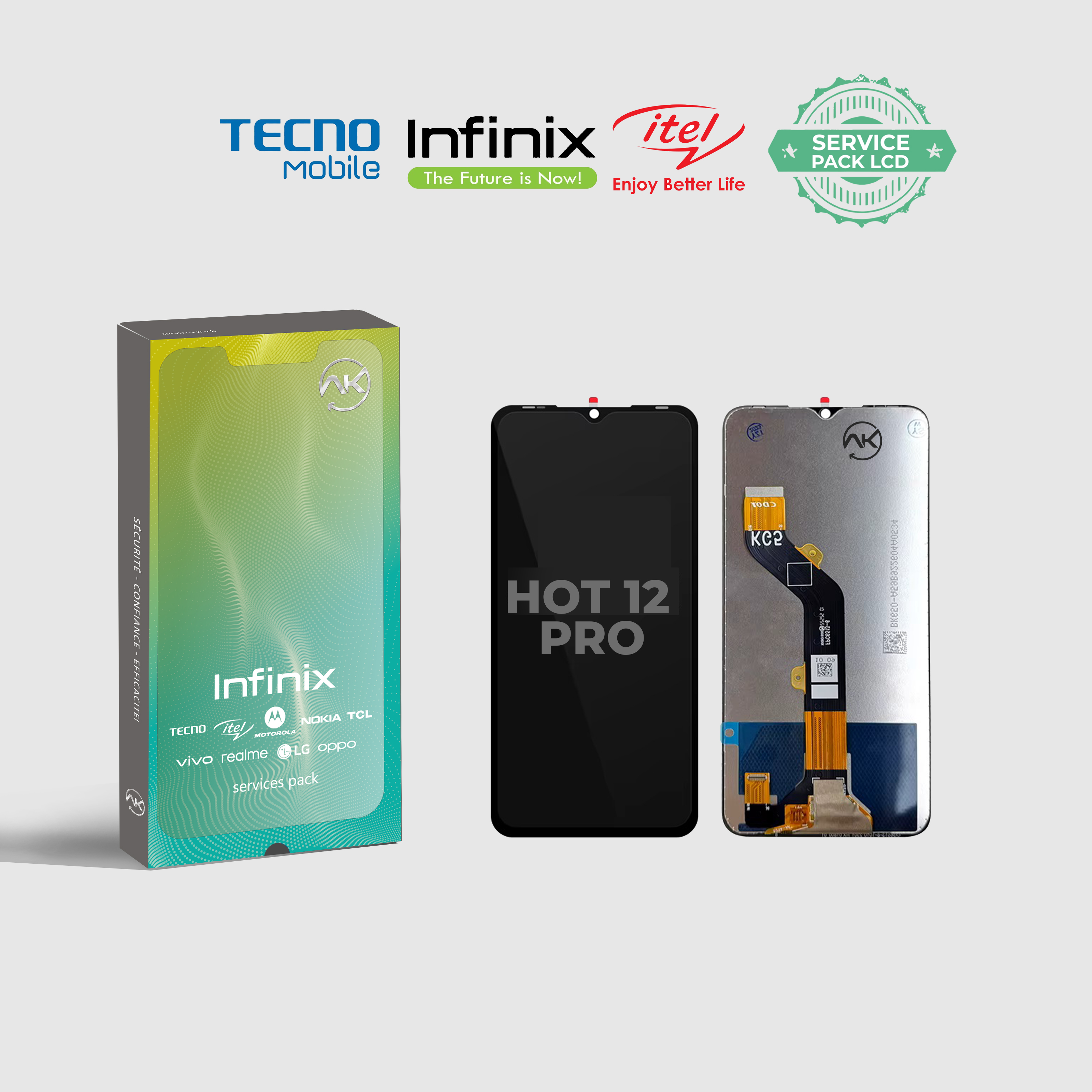 Screen Infinix Hot 12 Pro