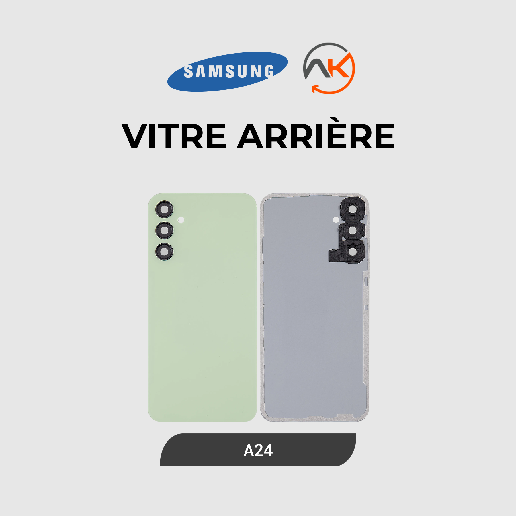 Back Glass Galaxy A24