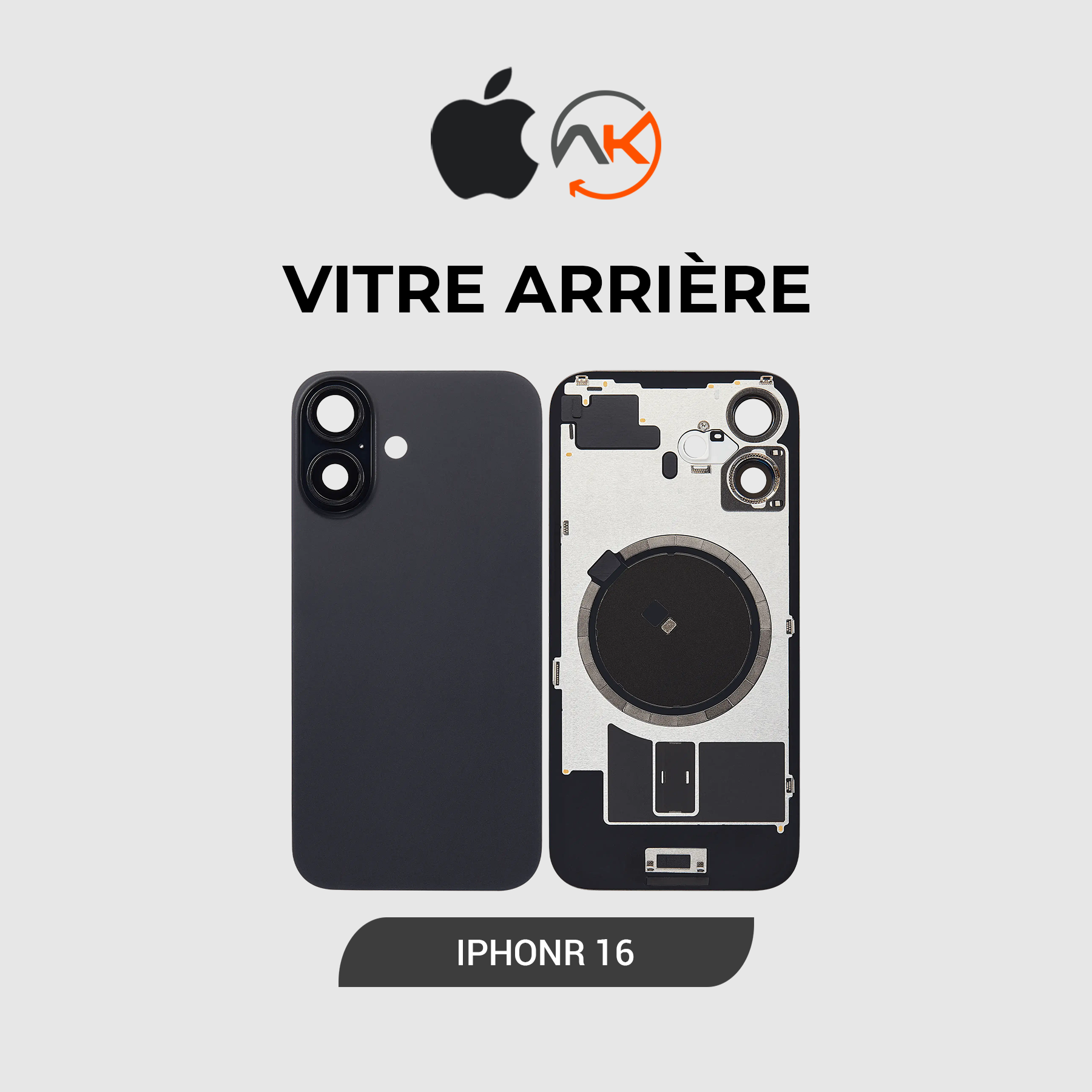 Back Glass Iphone 16