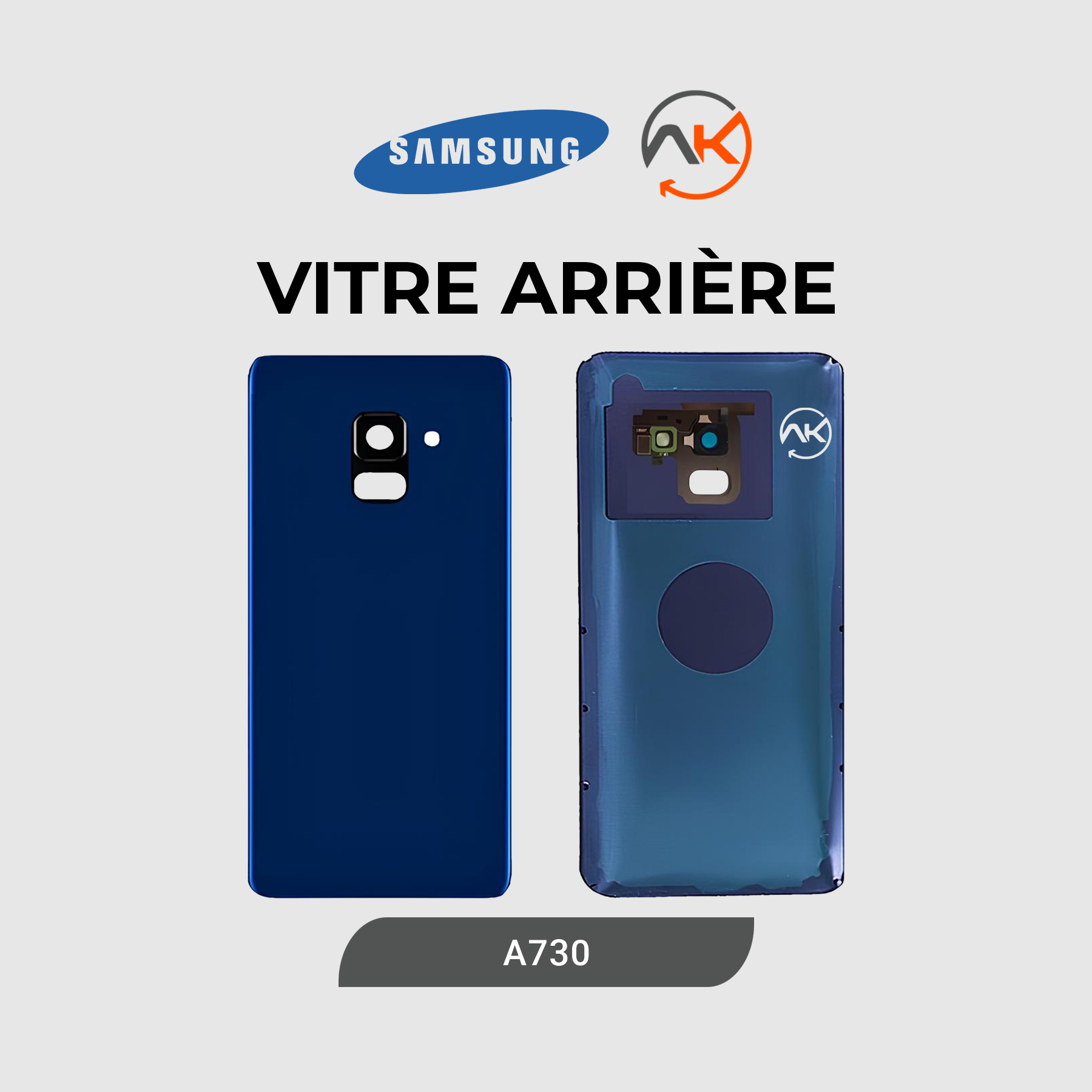 Back Glass Galaxy A730