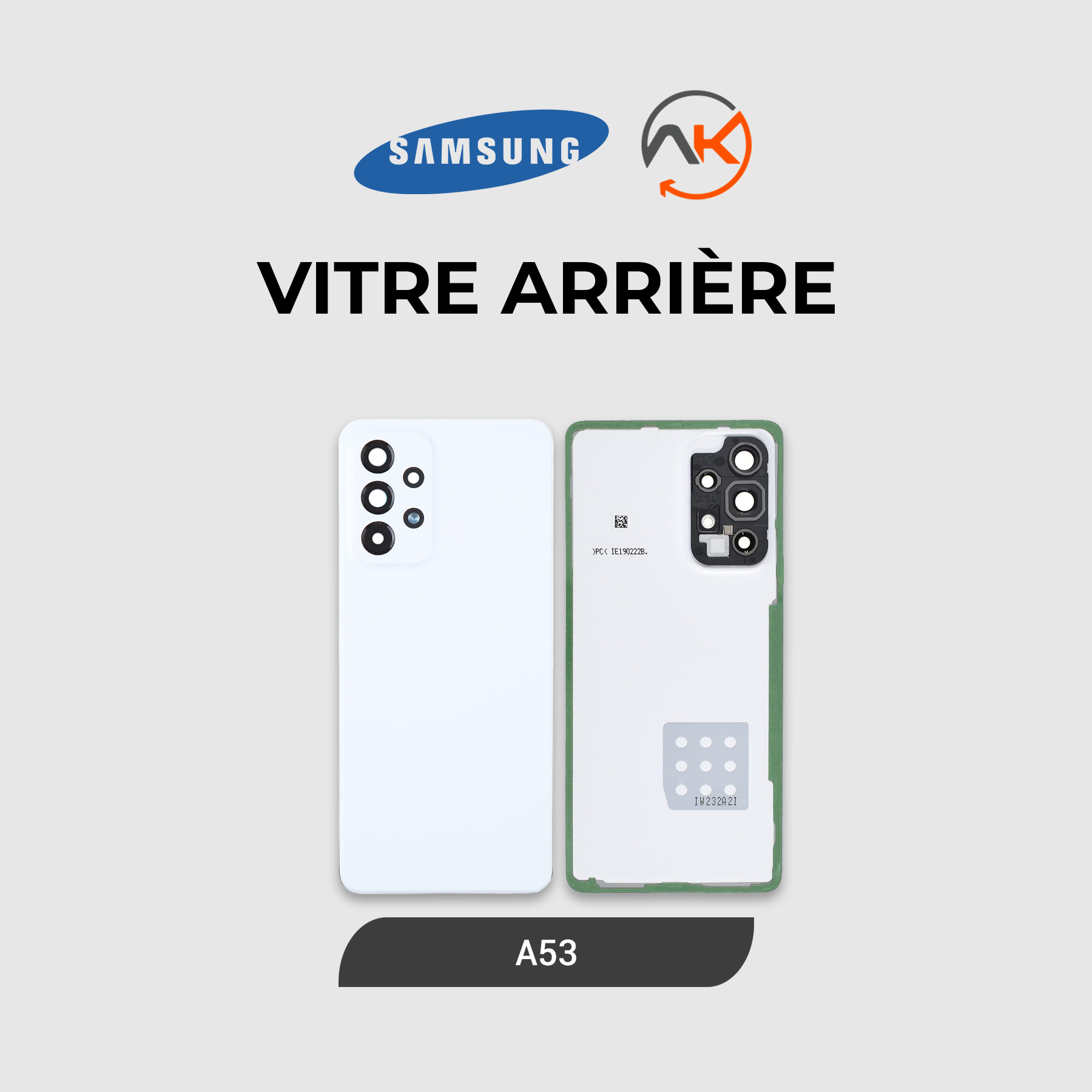 Back Glass Galaxy A53