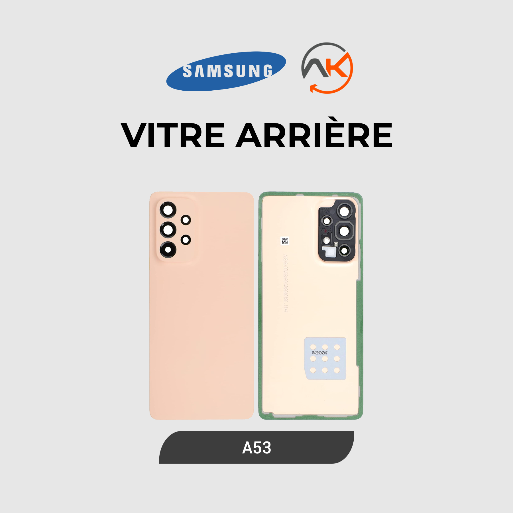 Back Glass Galaxy A53
