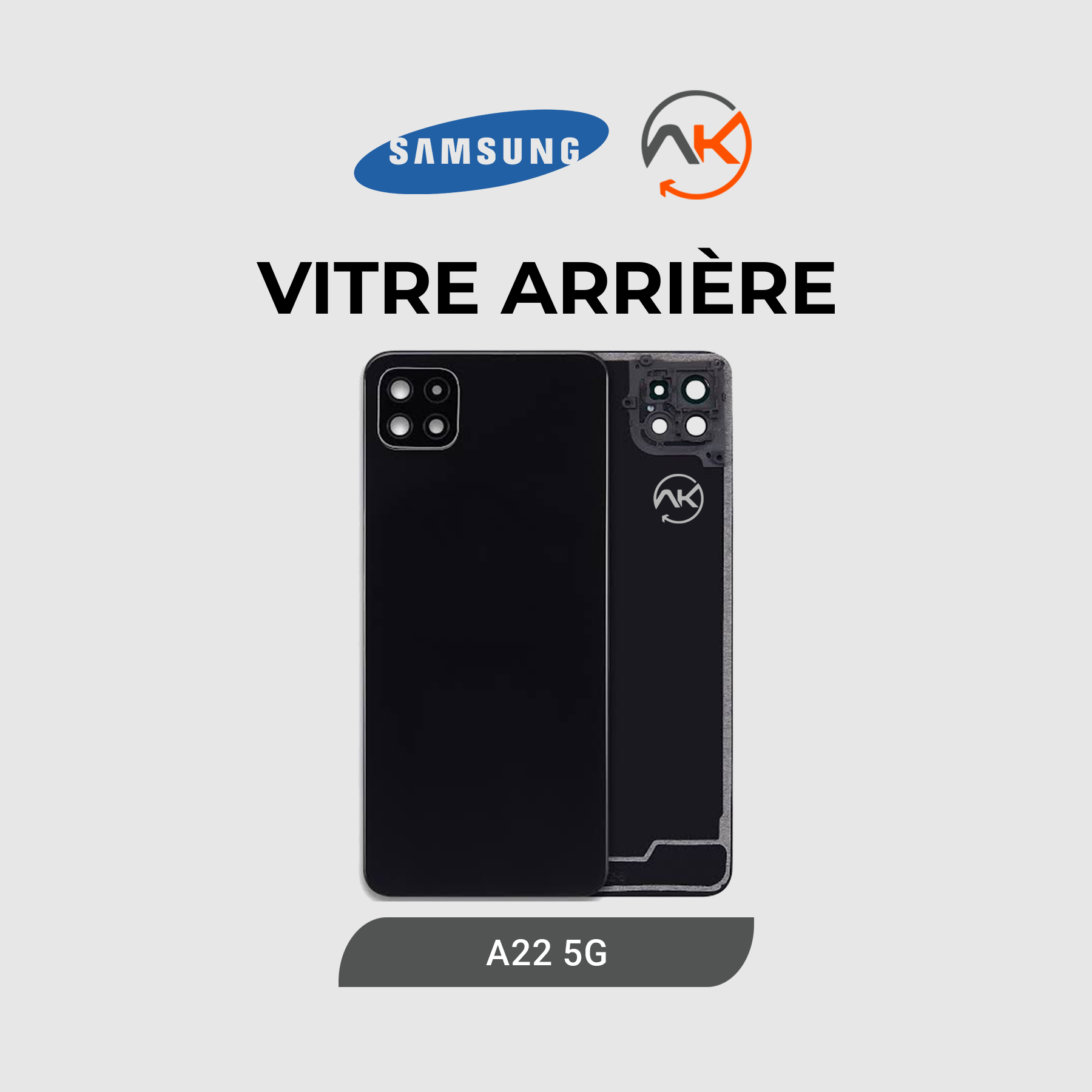 Back Glass Galaxy A22 (5G)