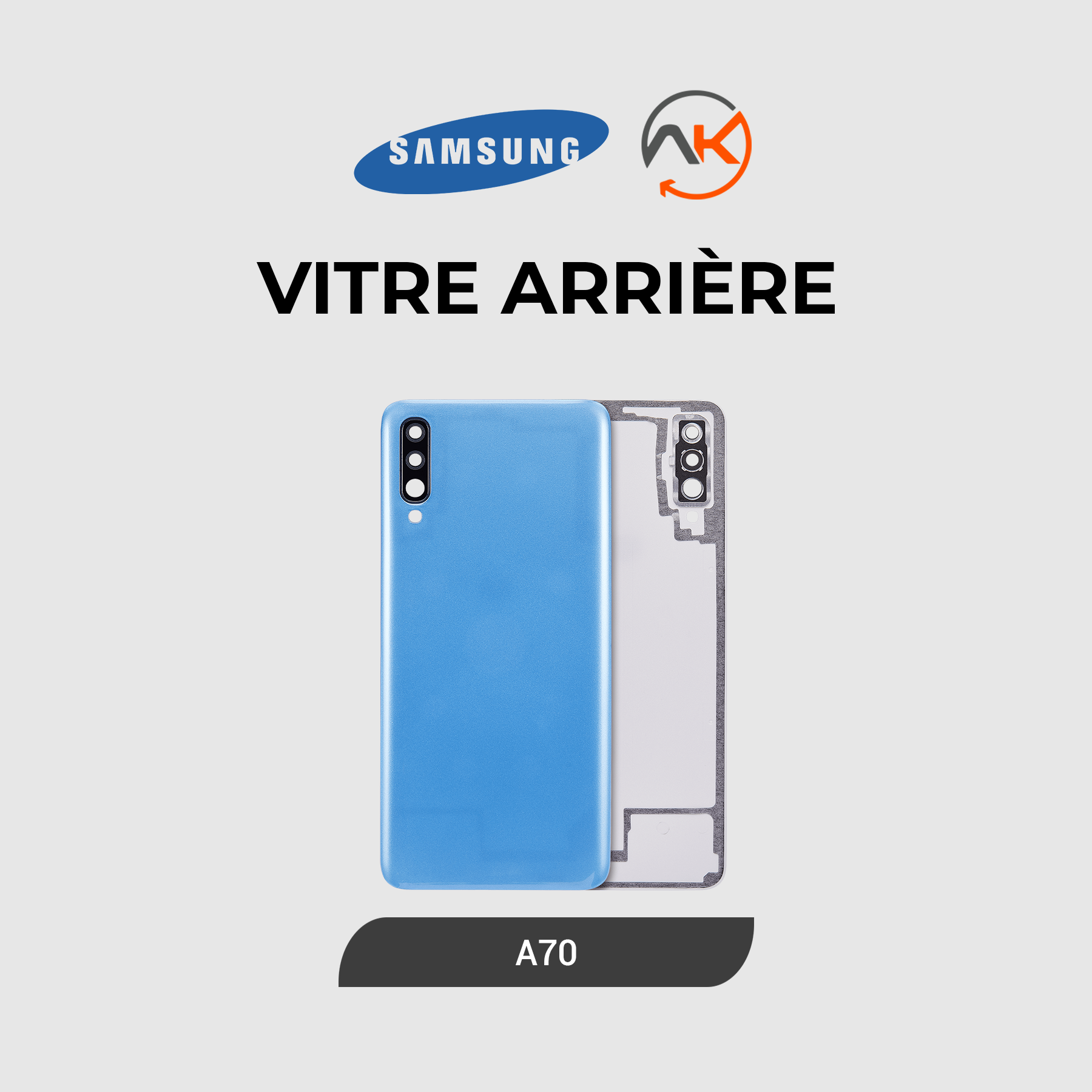 Back Glass Galaxy A72