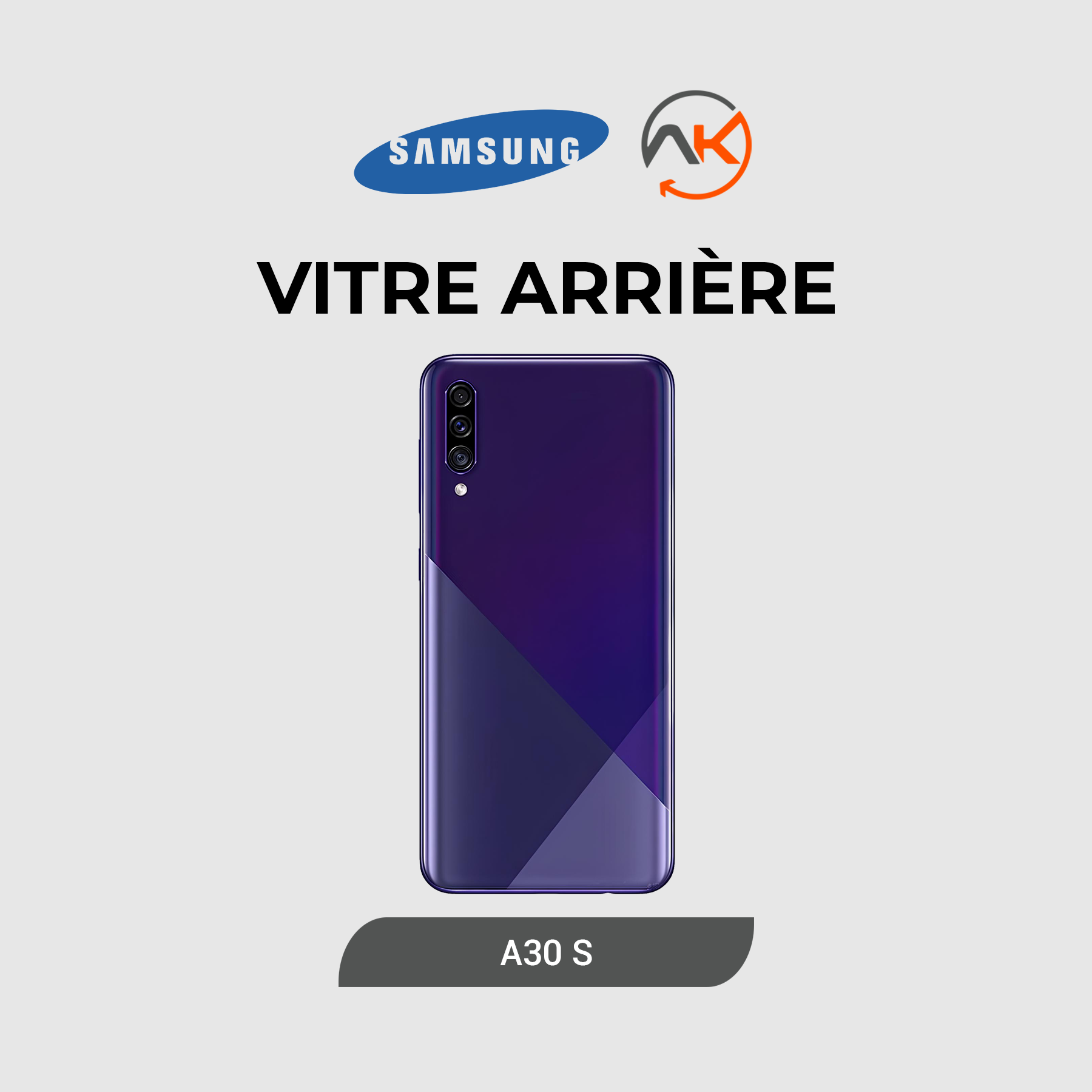 Back Glass Galaxy A30S