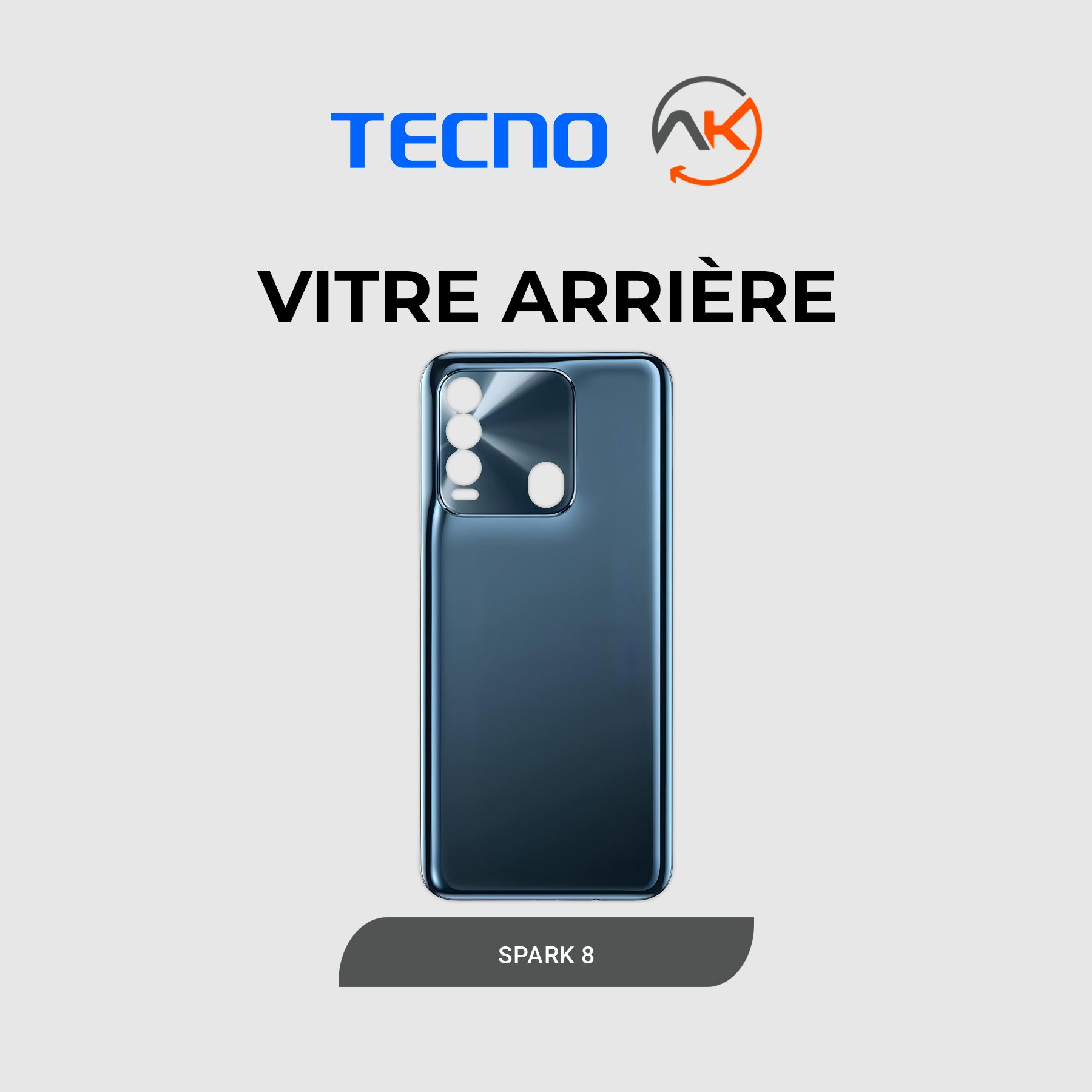 Housing Tecno Spark 8