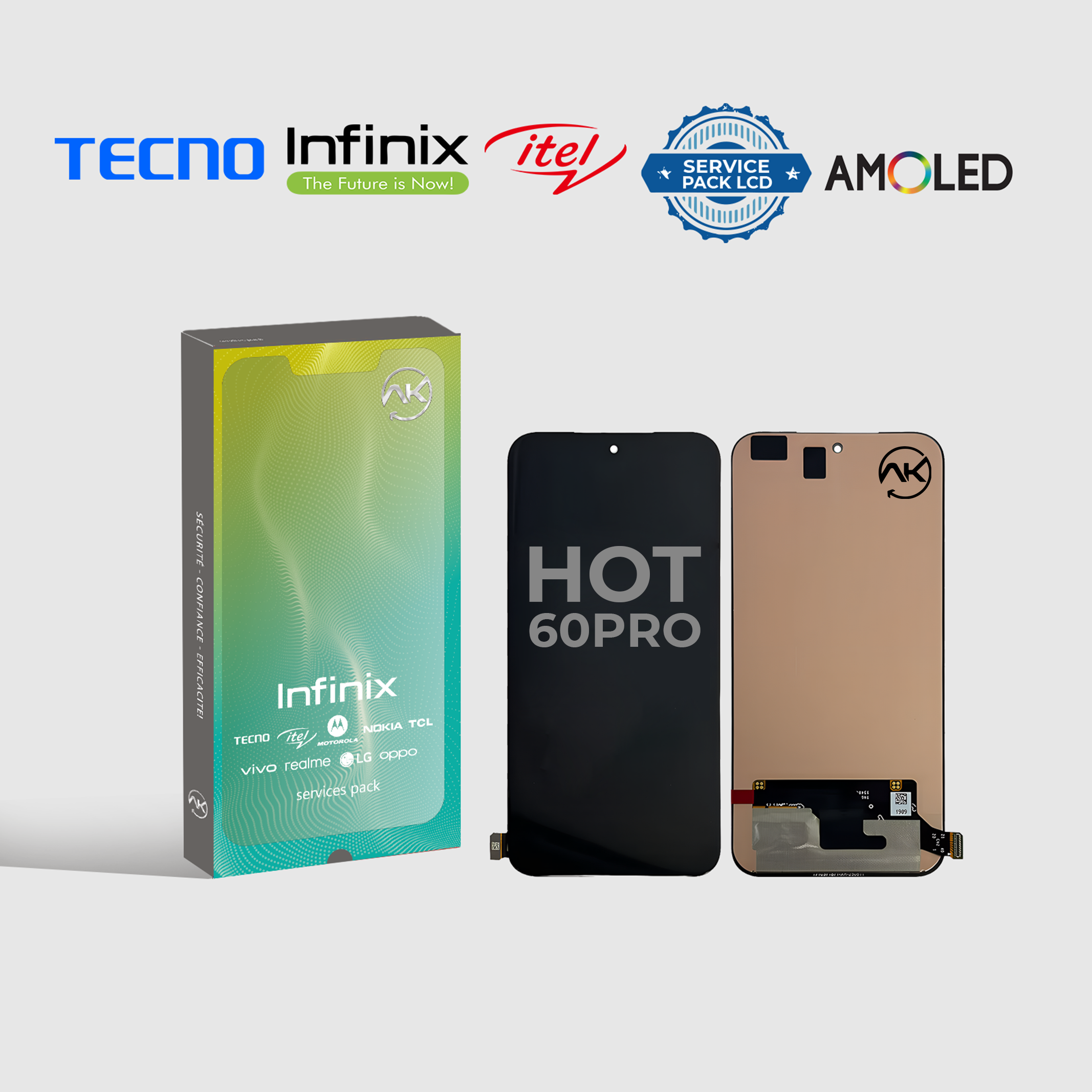 Screen Infinix Hot 60 Pro