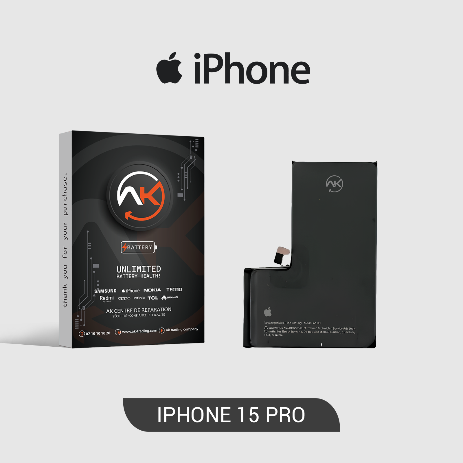 Battery Iphone 15 Pro