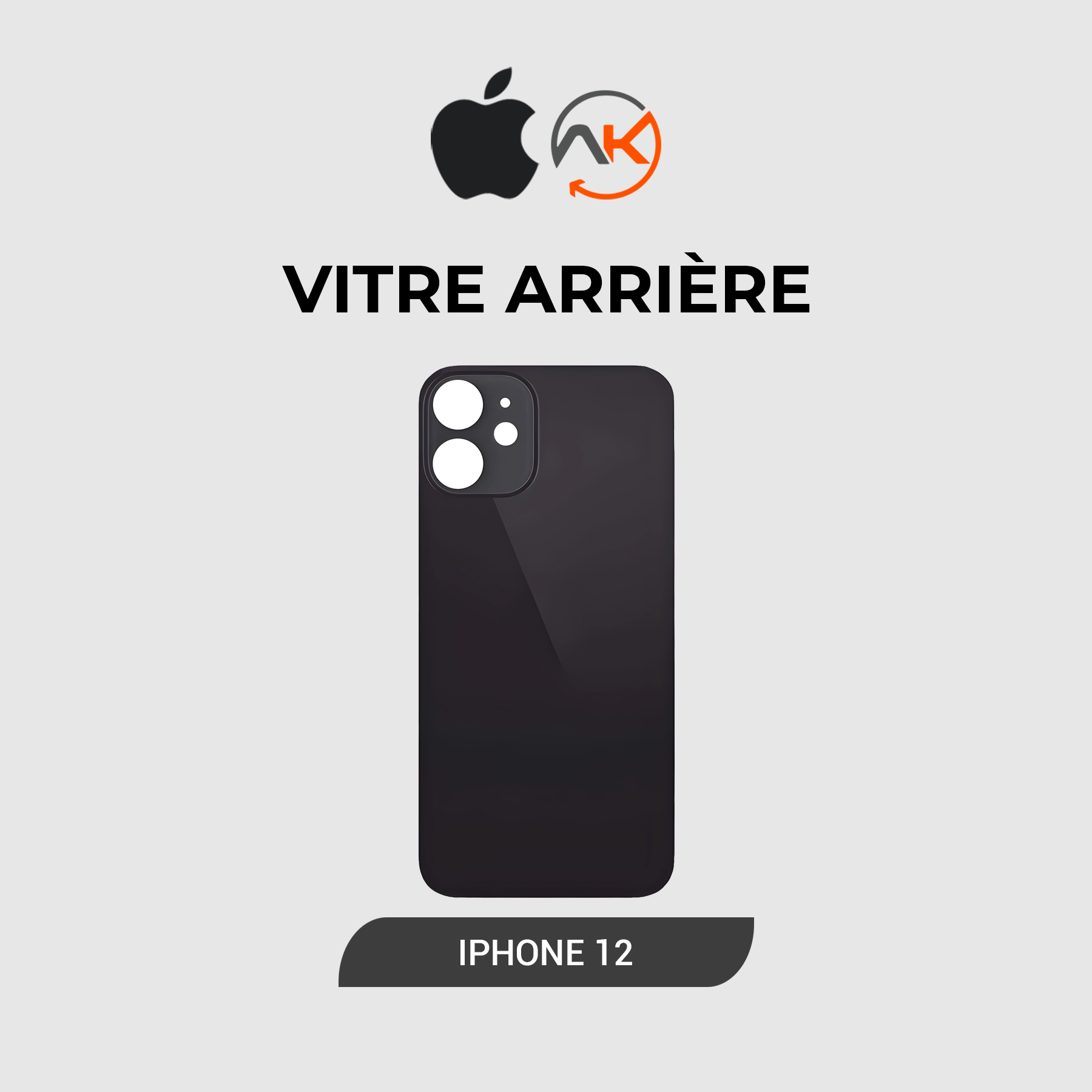 Back Glass Iphone 12