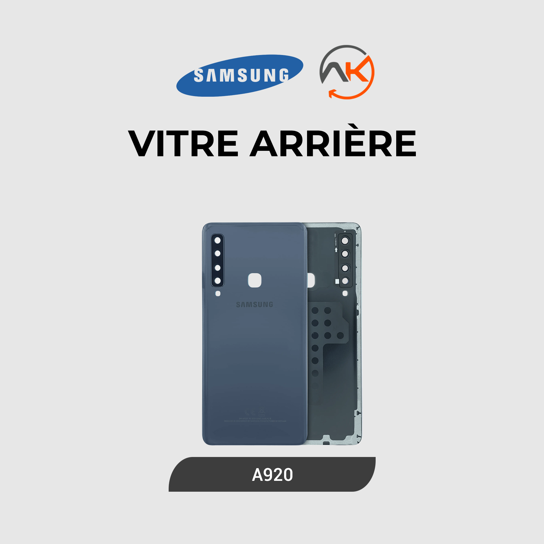 Back Glass Galaxy A920