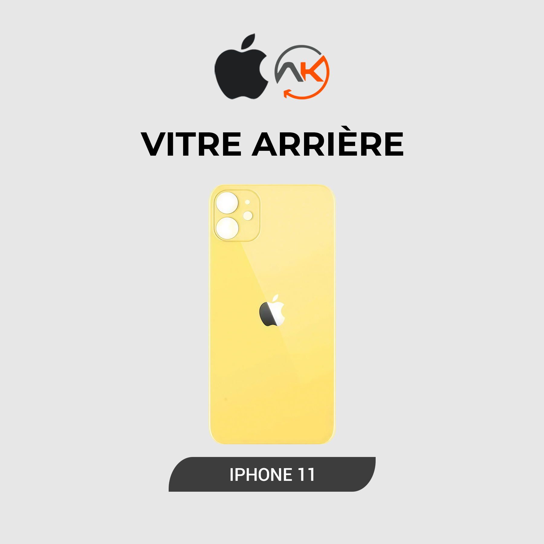 Back Glass Iphone 11