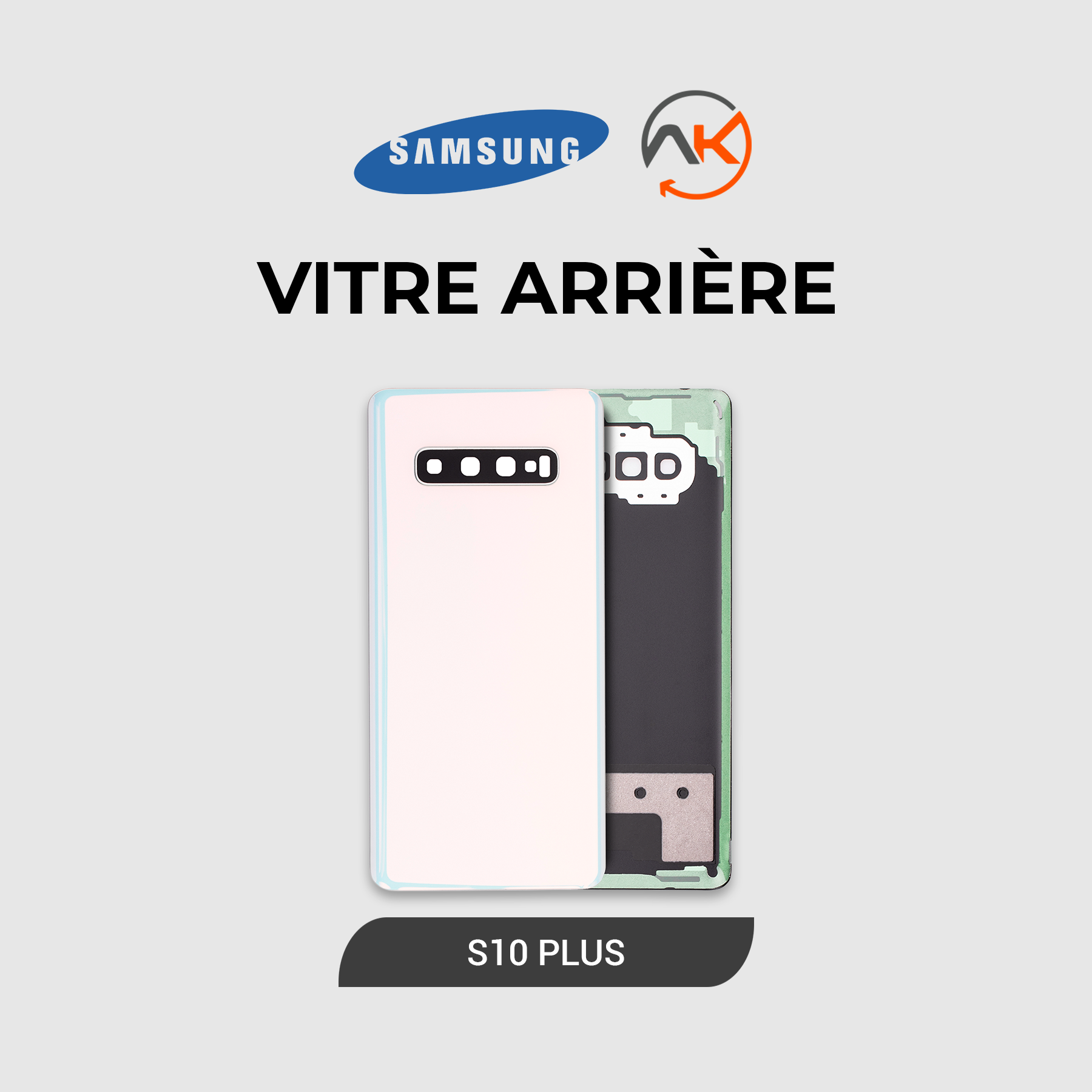 Back Glass Galaxy S10 Plus
