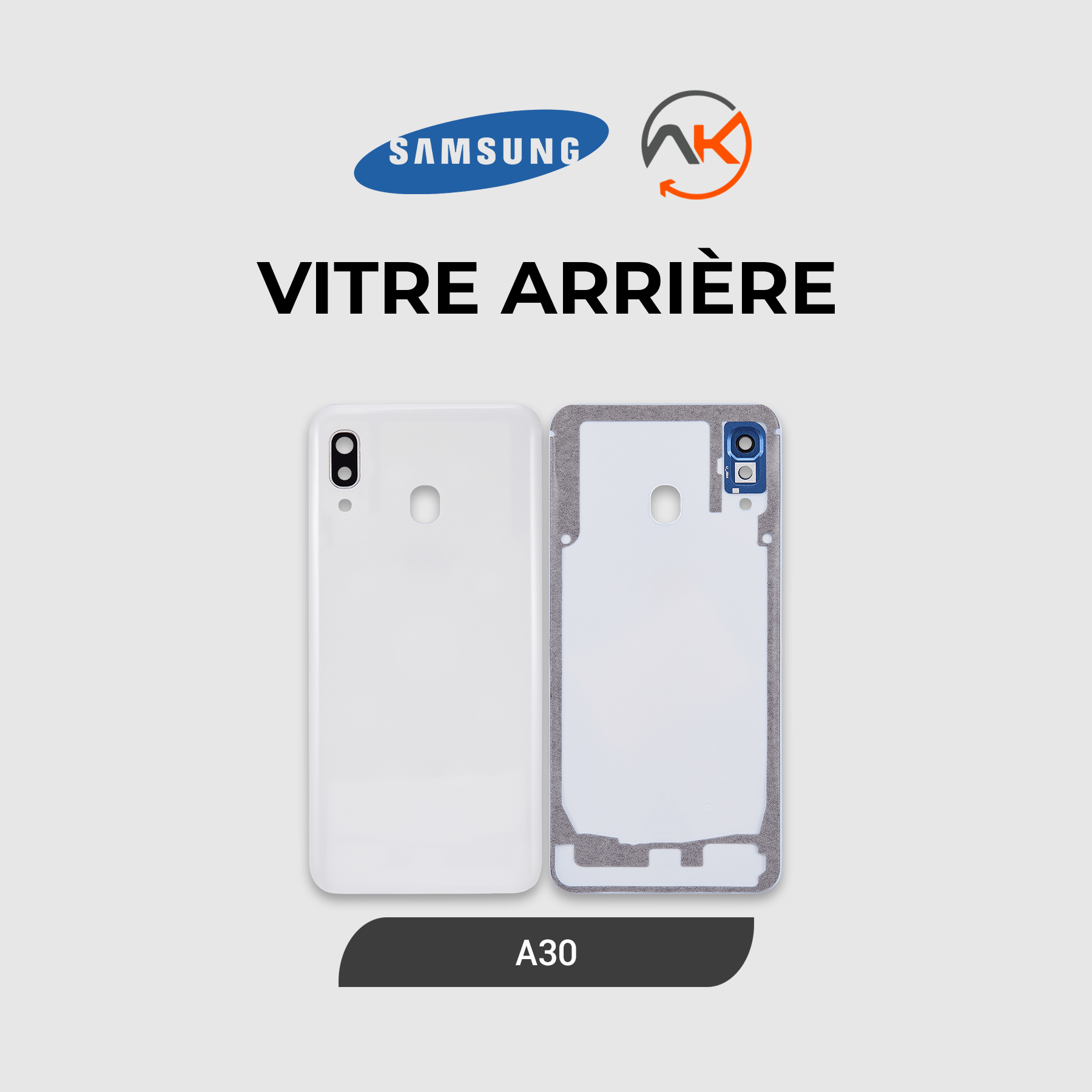 Back Glass Galaxy A30