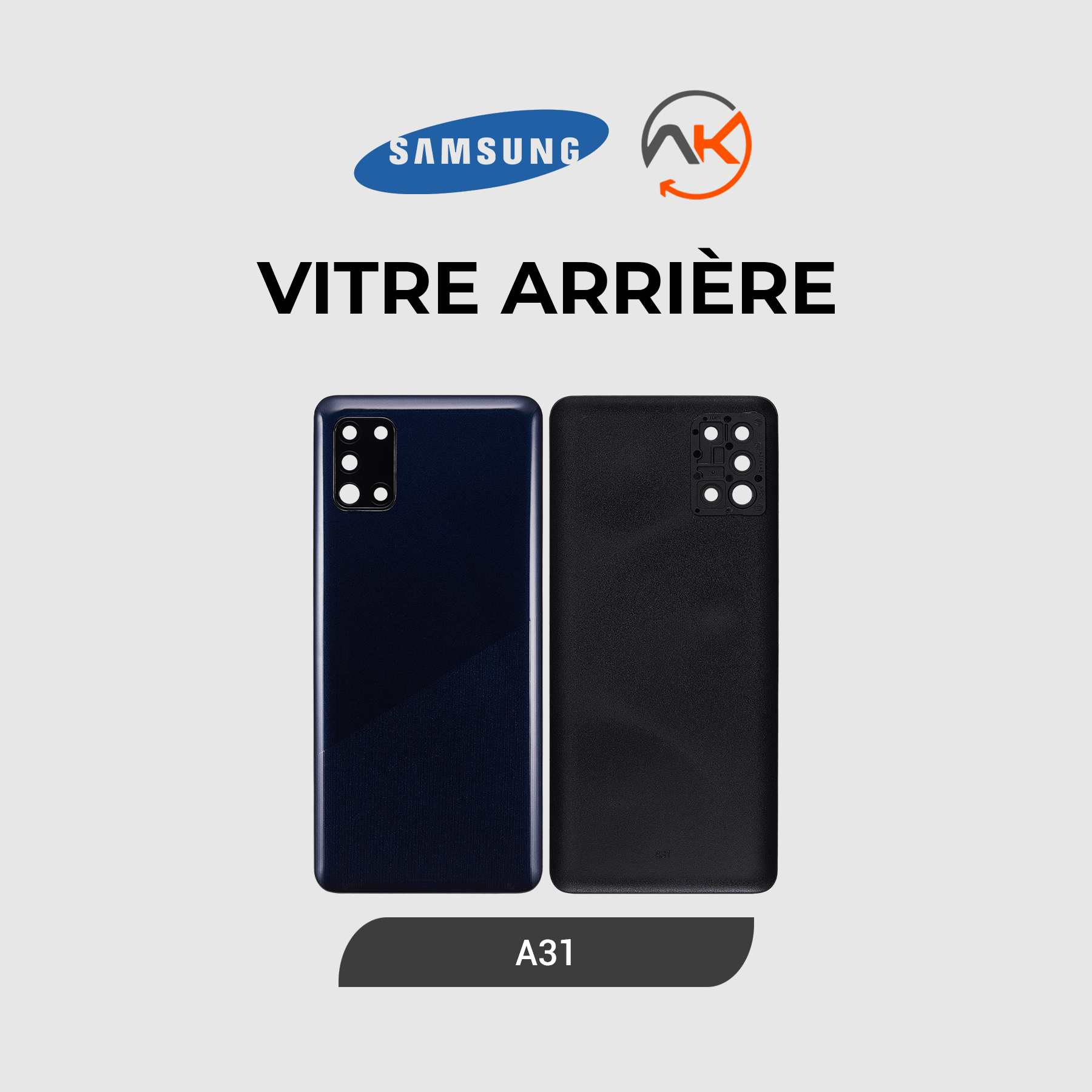Back Glass Galaxy A31