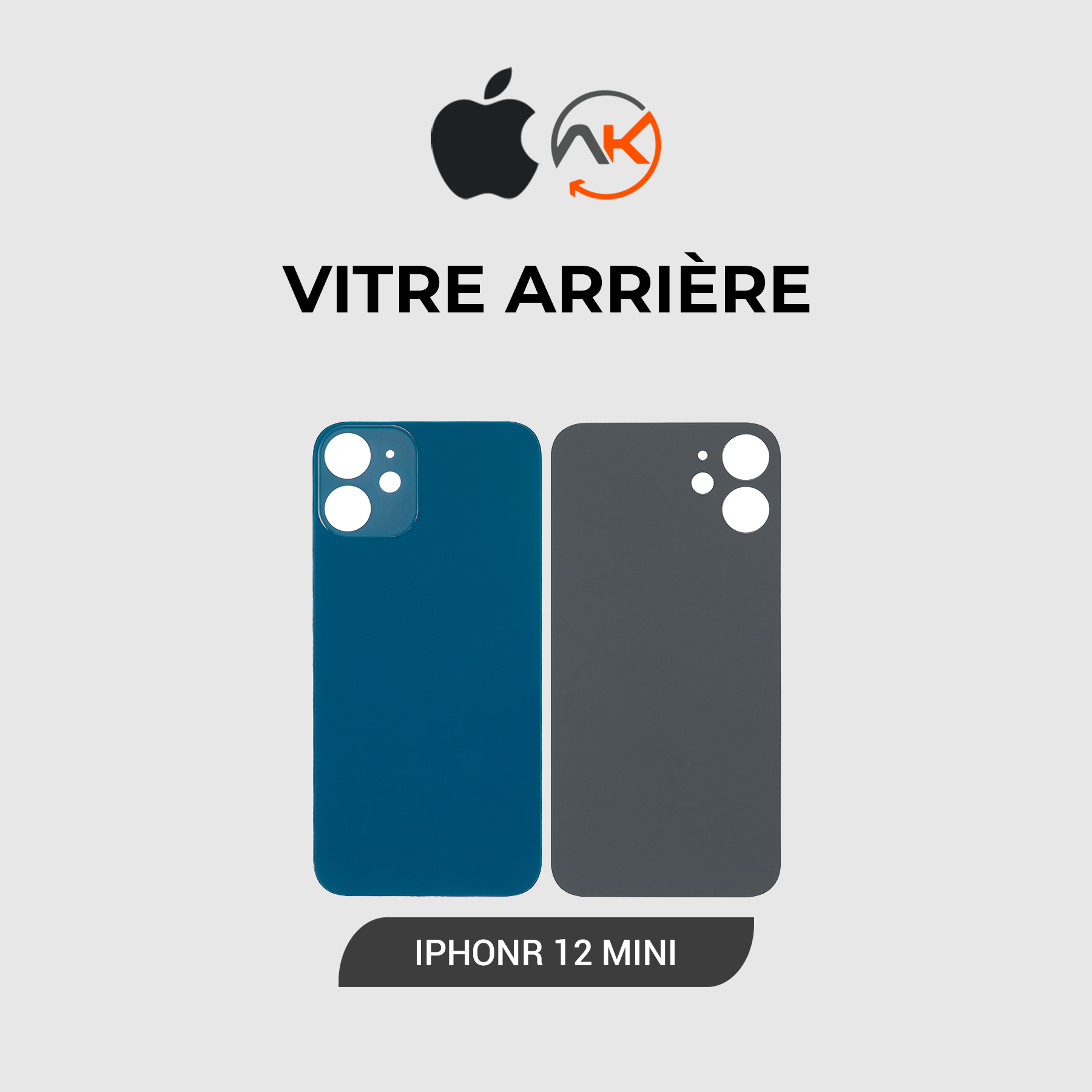 Back Glass Iphone 12 Mini