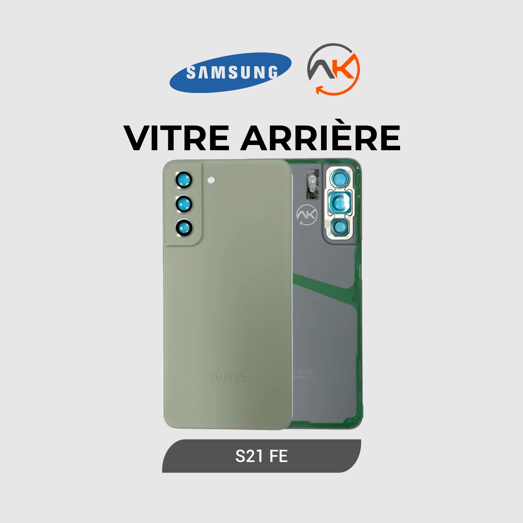 Back Glass Galaxy S21 FE