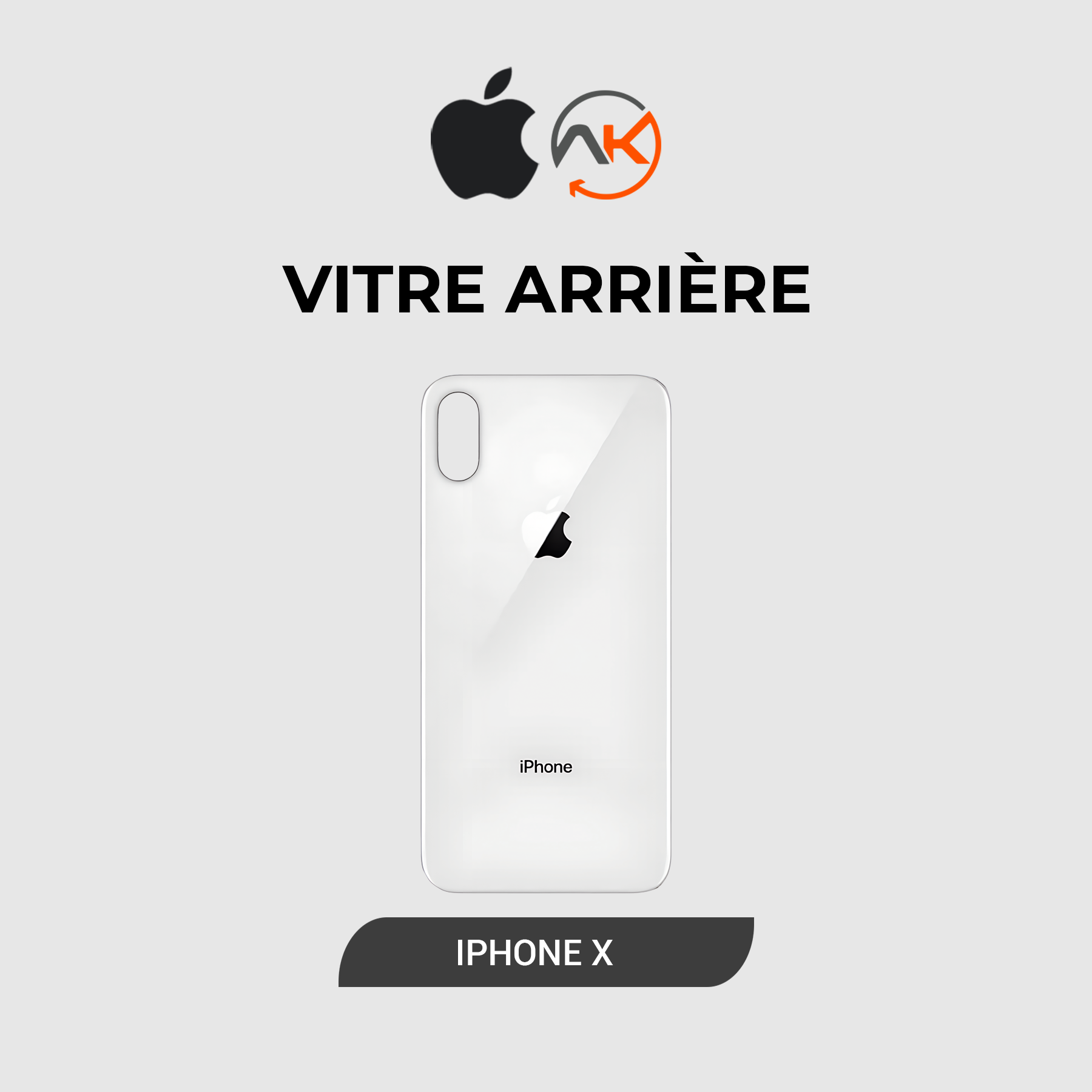 Back Glass Iphone X