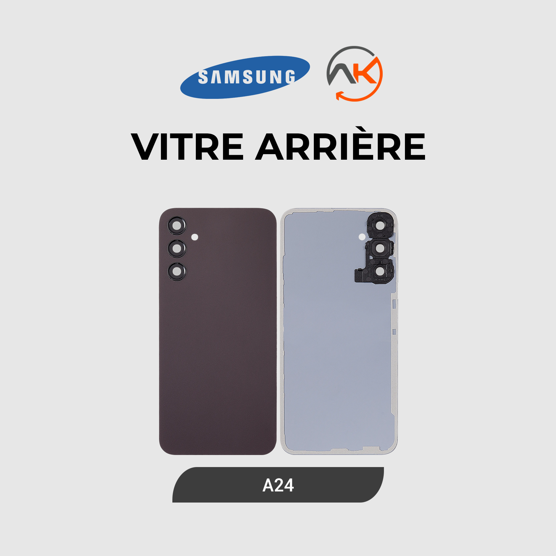 Back Glass Galaxy A24