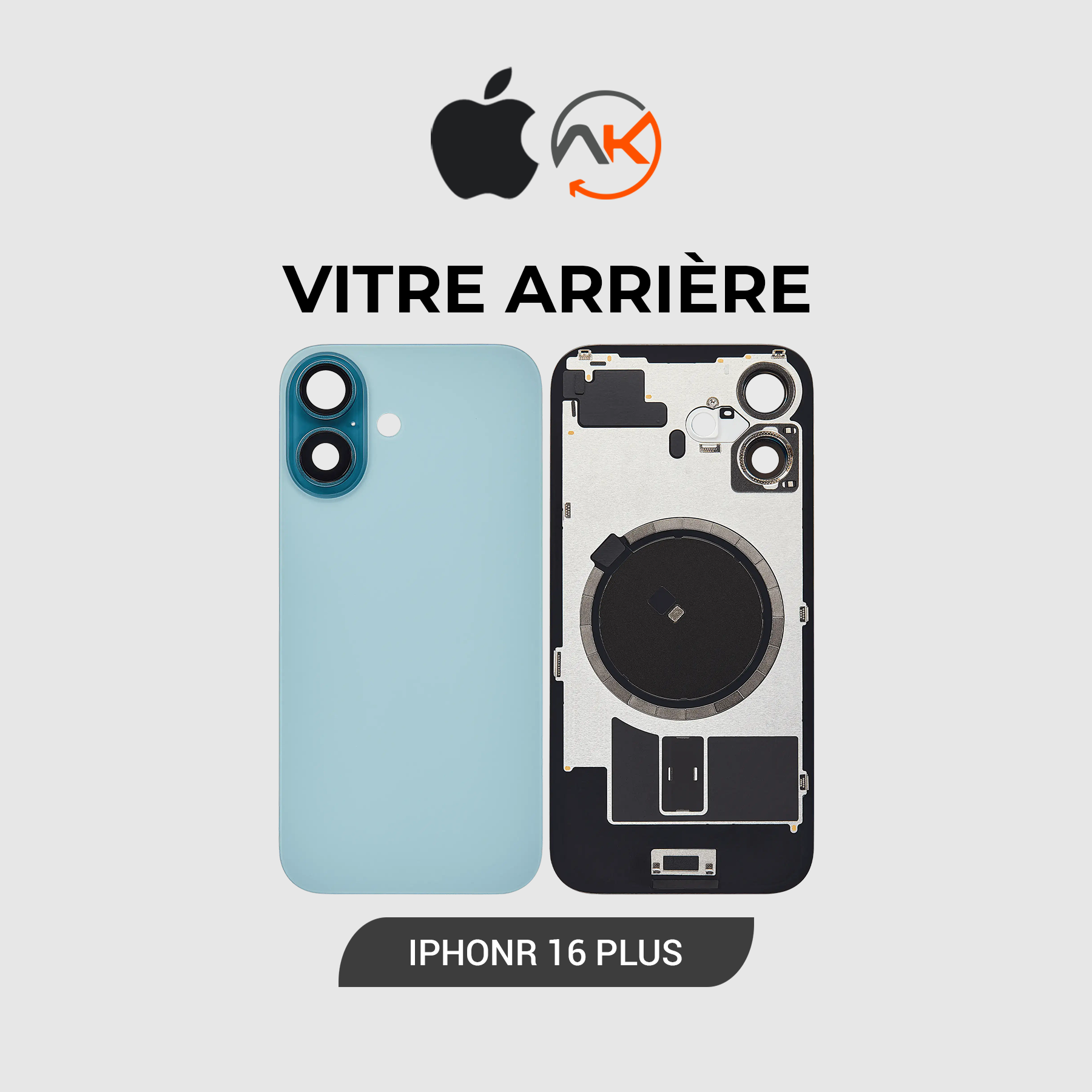 Back Glass Iphone 16 Plus