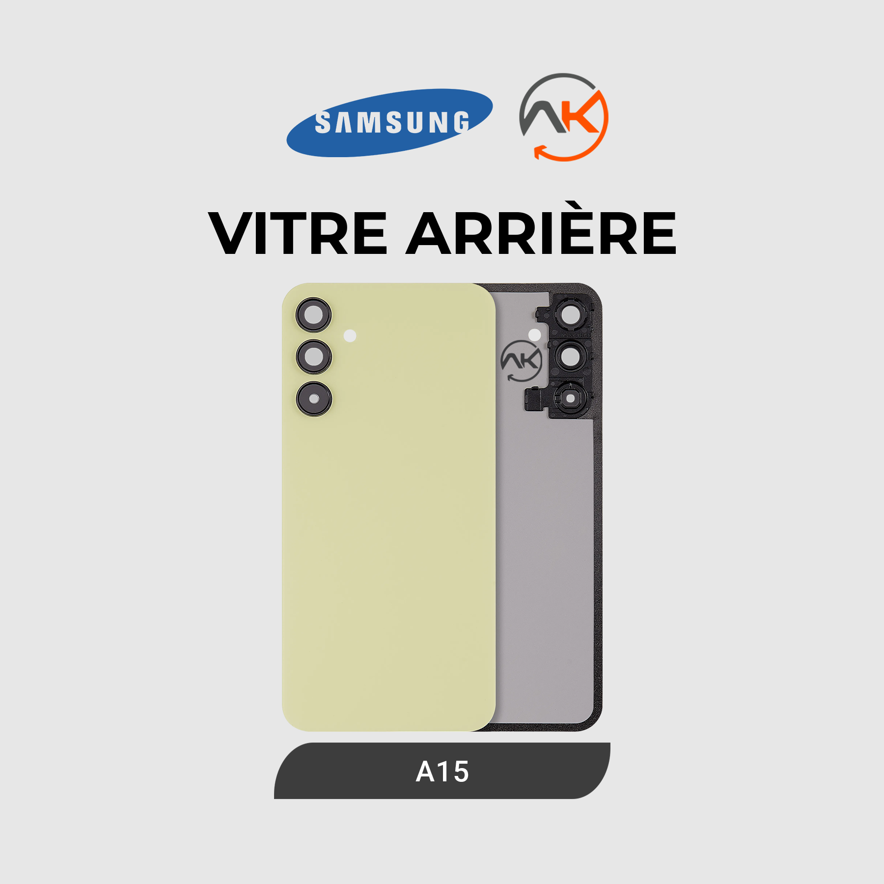 Back Glass Galaxy A15