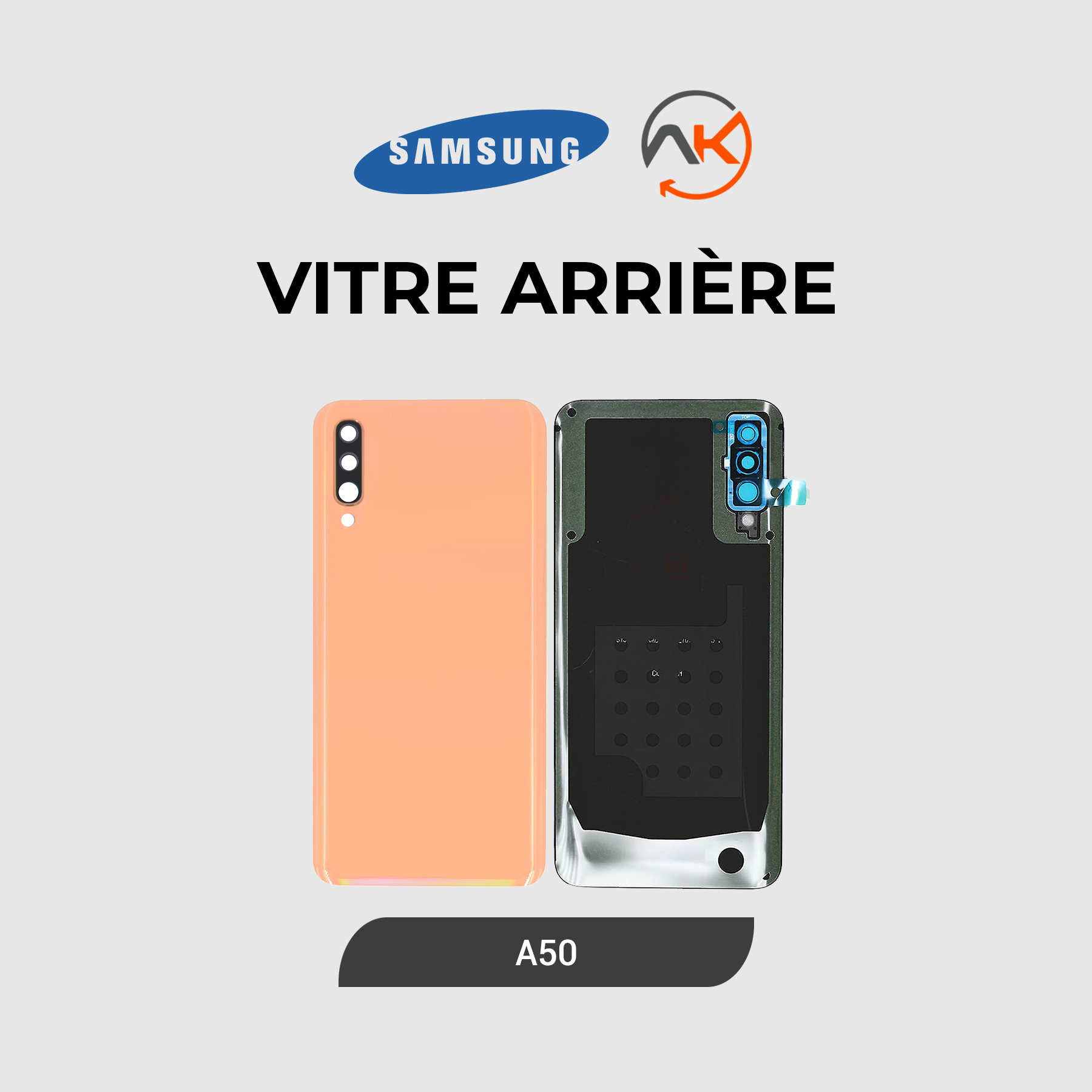 Back Glass Galaxy A50