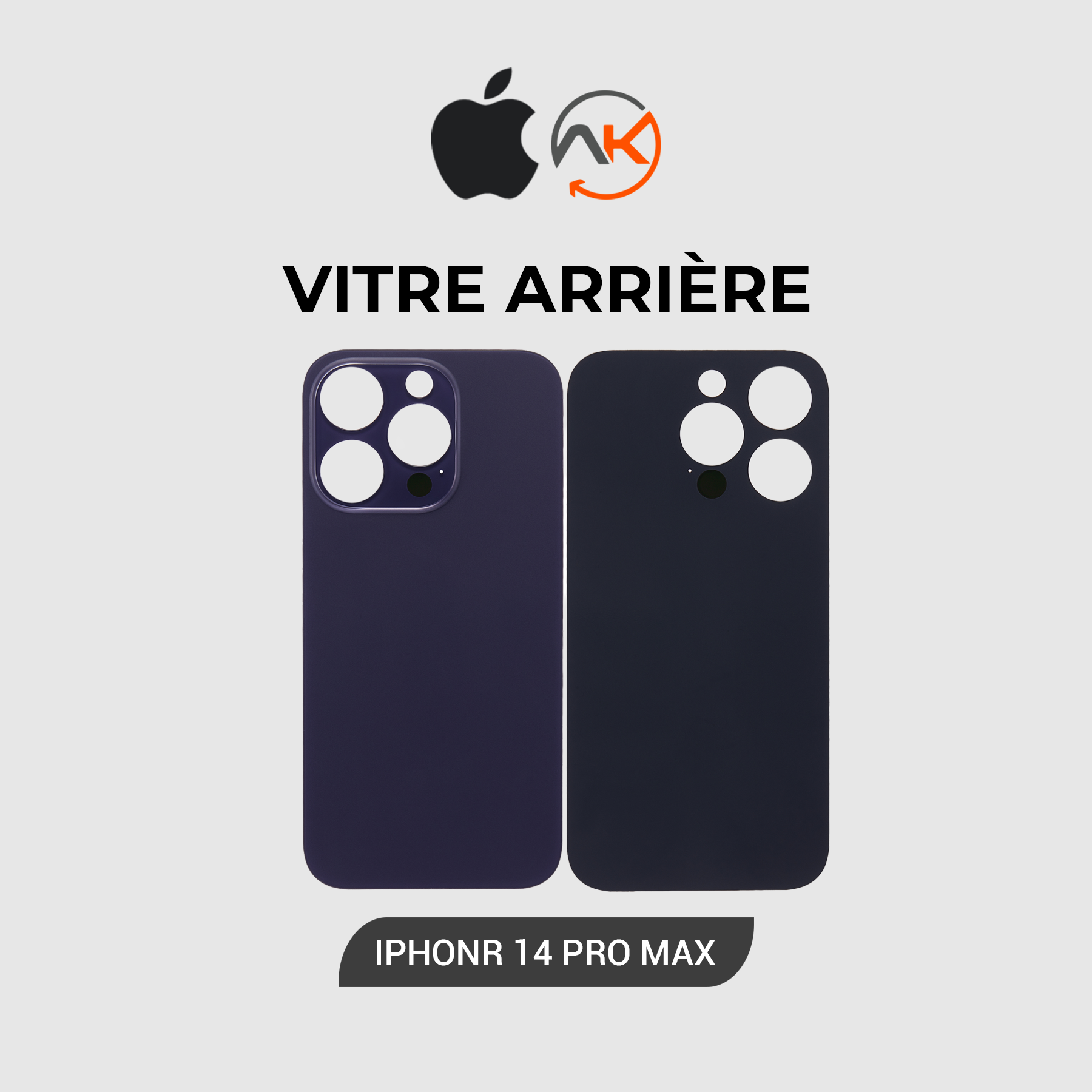 Back Glass Iphone 14 Pro Max