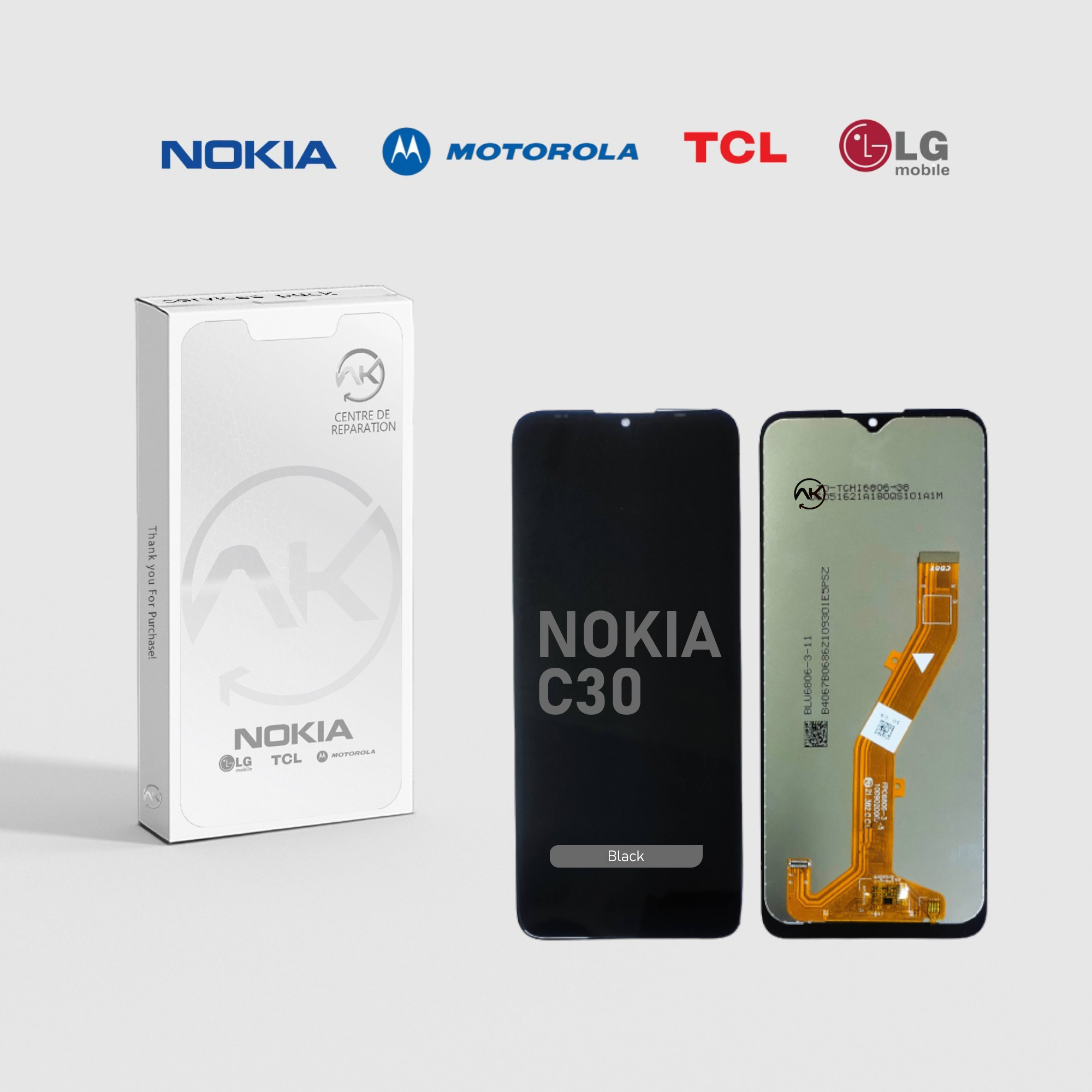 Screen Nokia C30