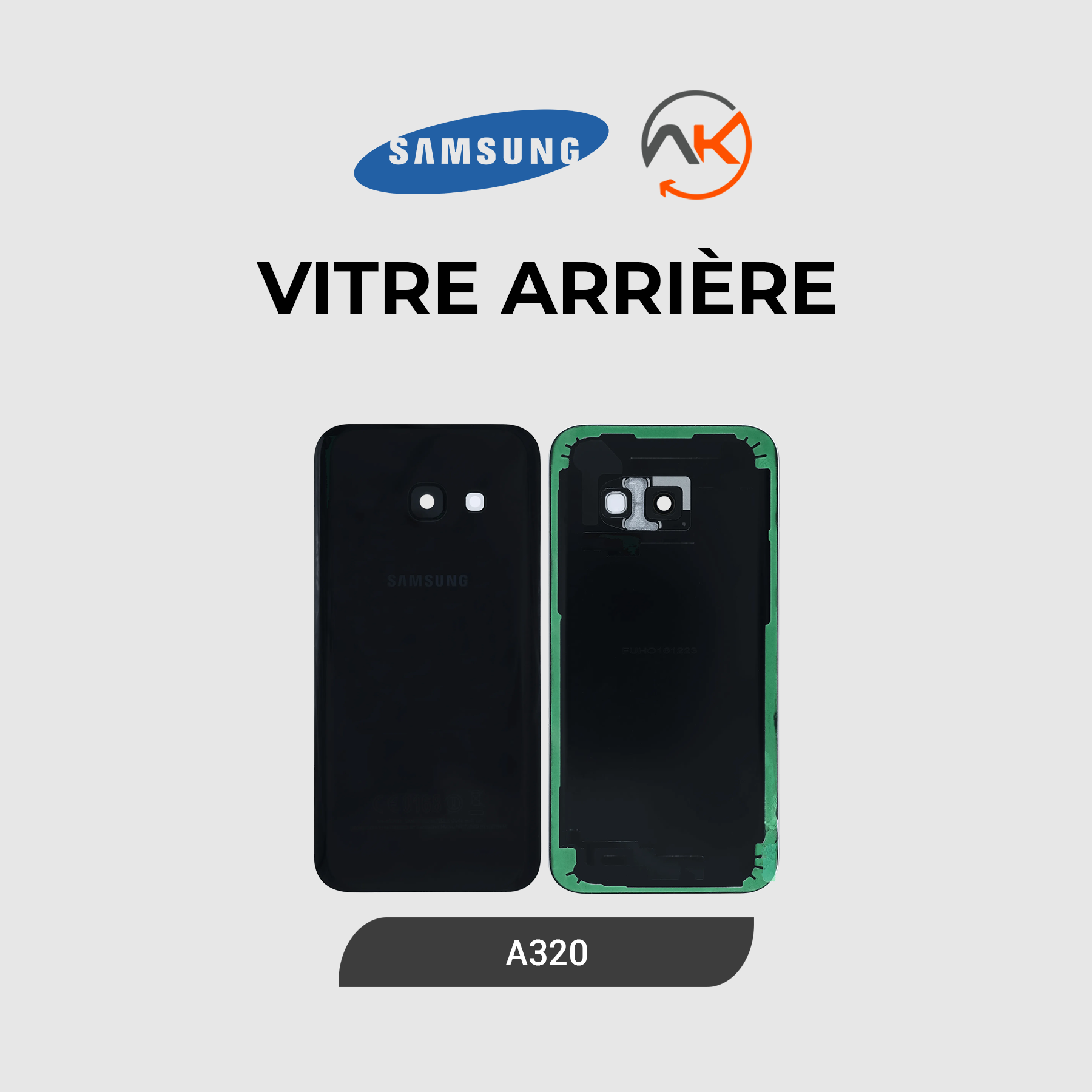 Back Glass Galaxy A320