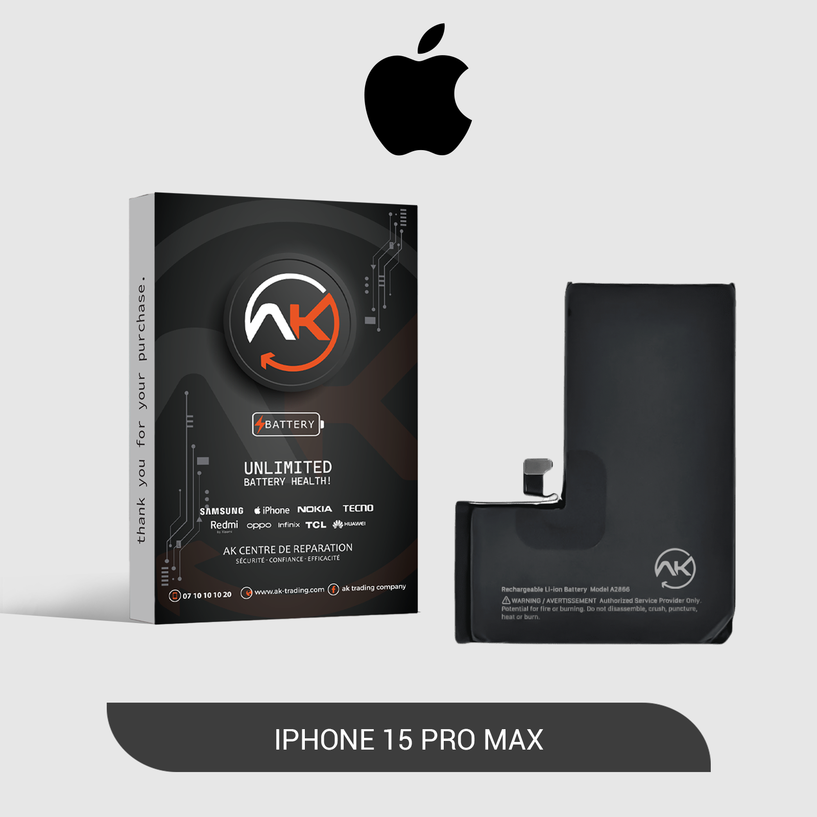 Battery Iphone 15 Pro Max
