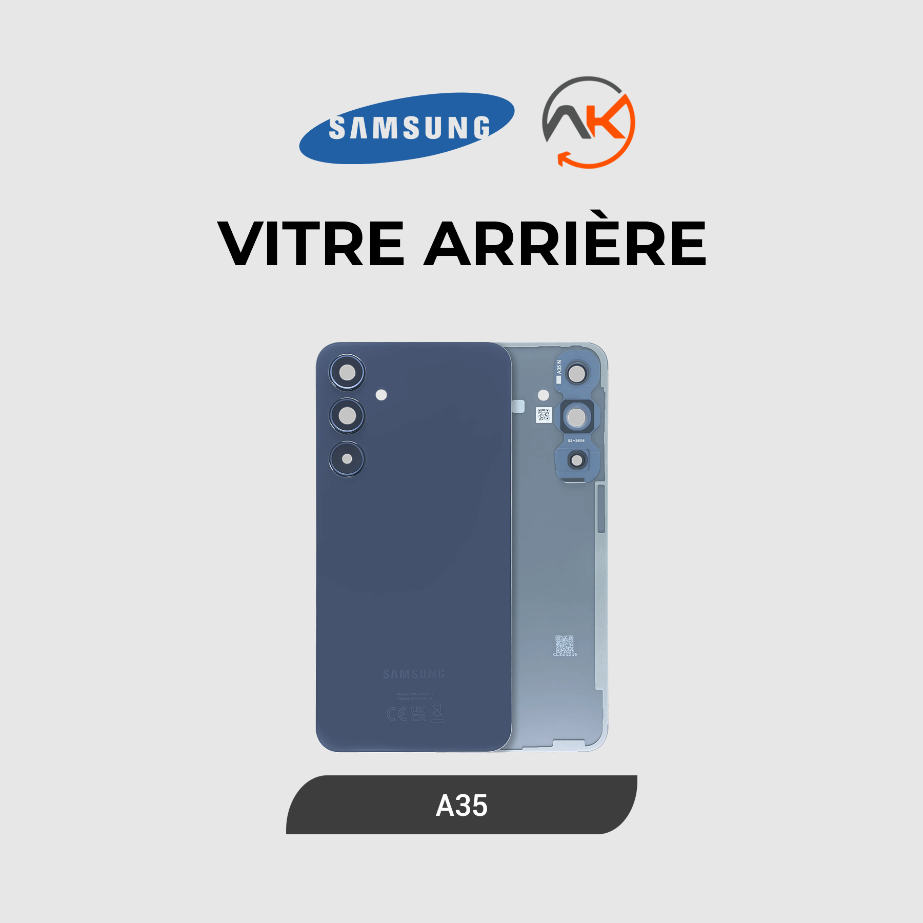 Back Glass Galaxy A35