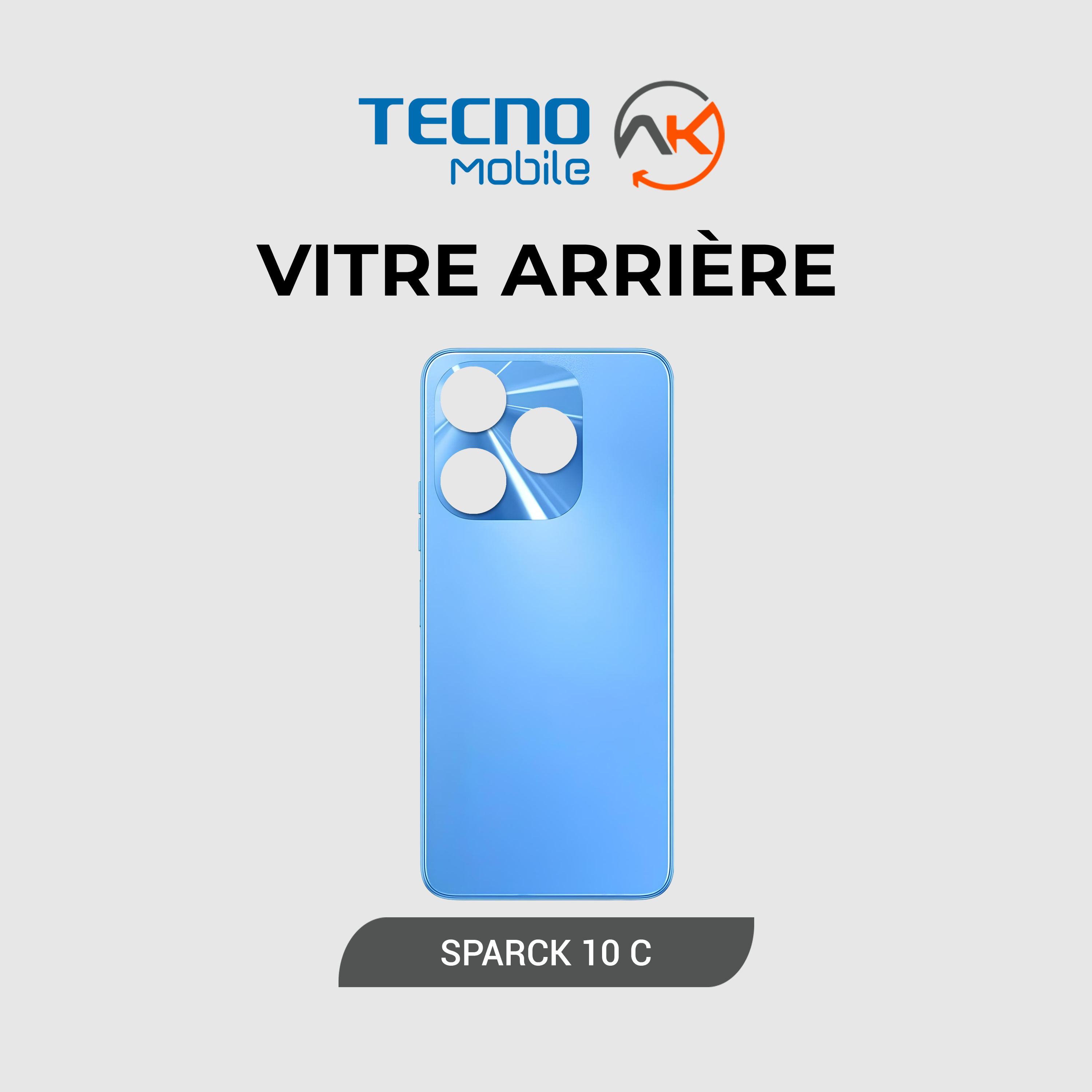 Housing Tecno Spark 10C