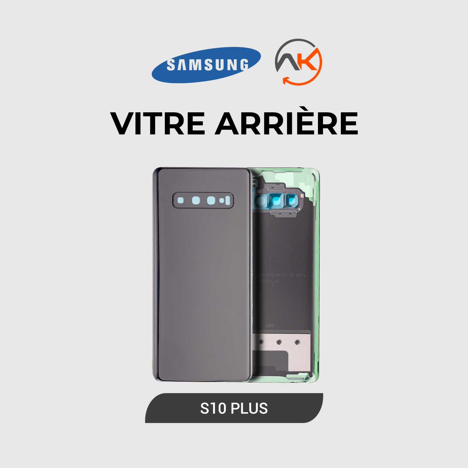 Back Glass Galaxy S10 Plus