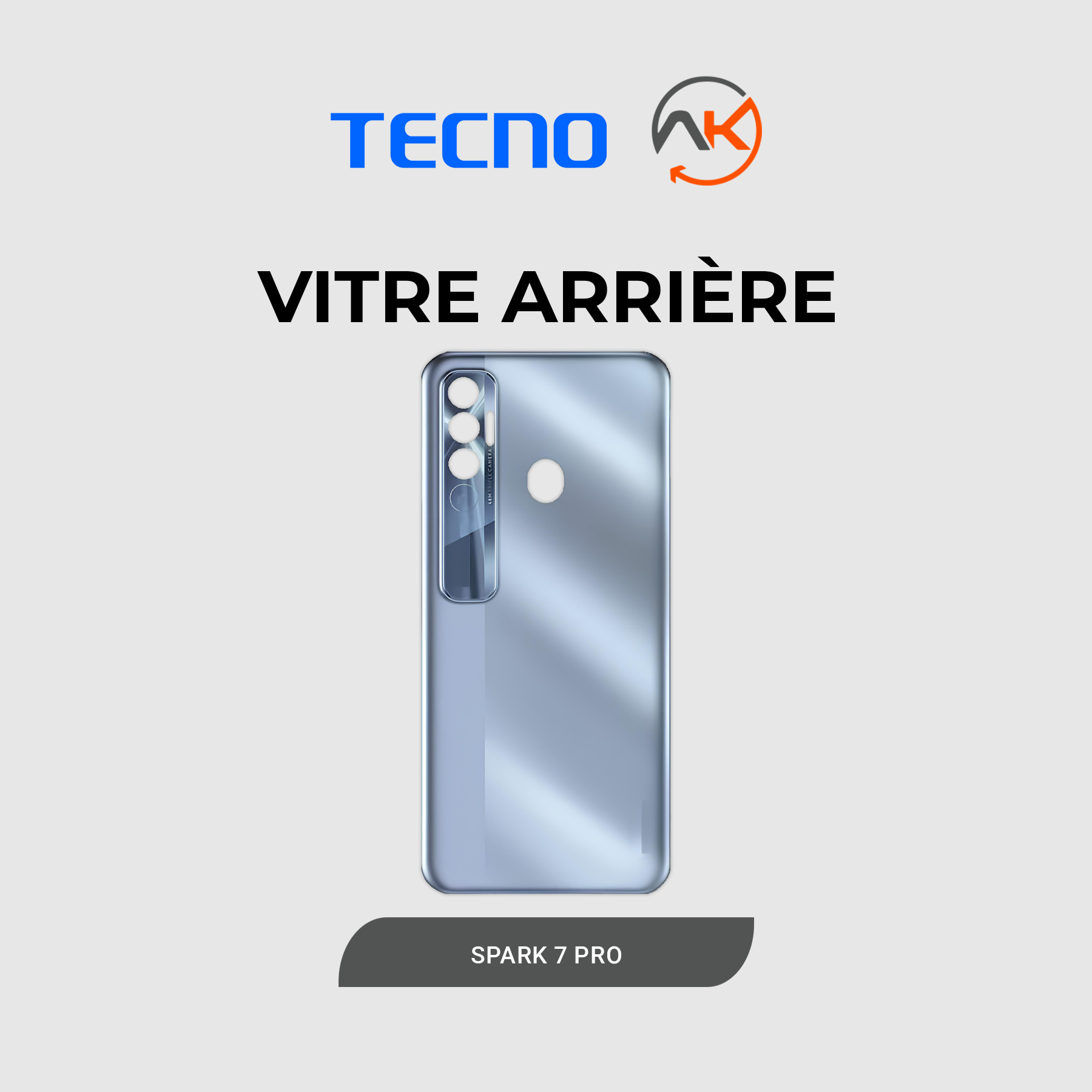 Housing Tecno Spark 7P